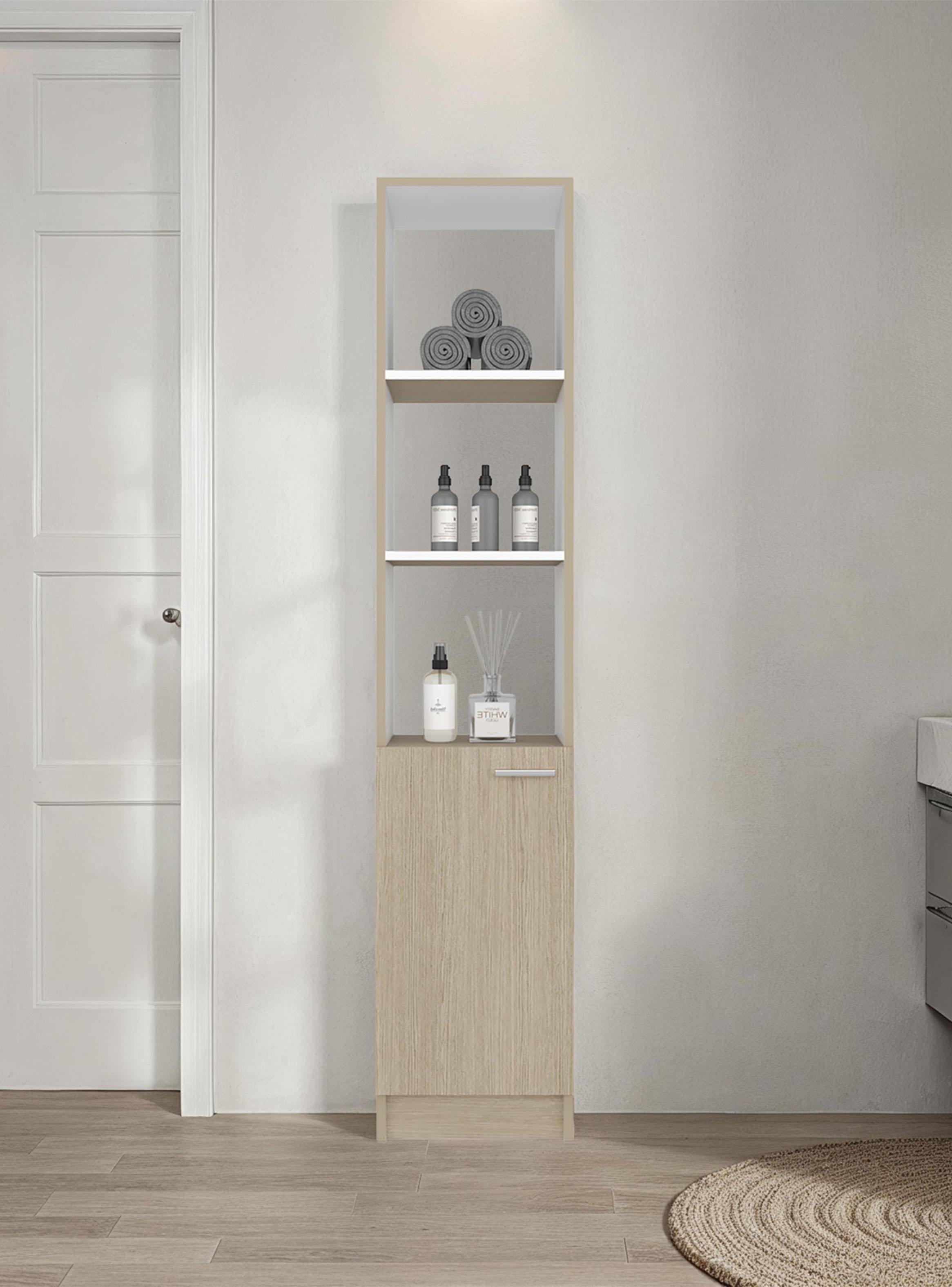 Estante Alto de Baño 1 Puerta Bath-161-4