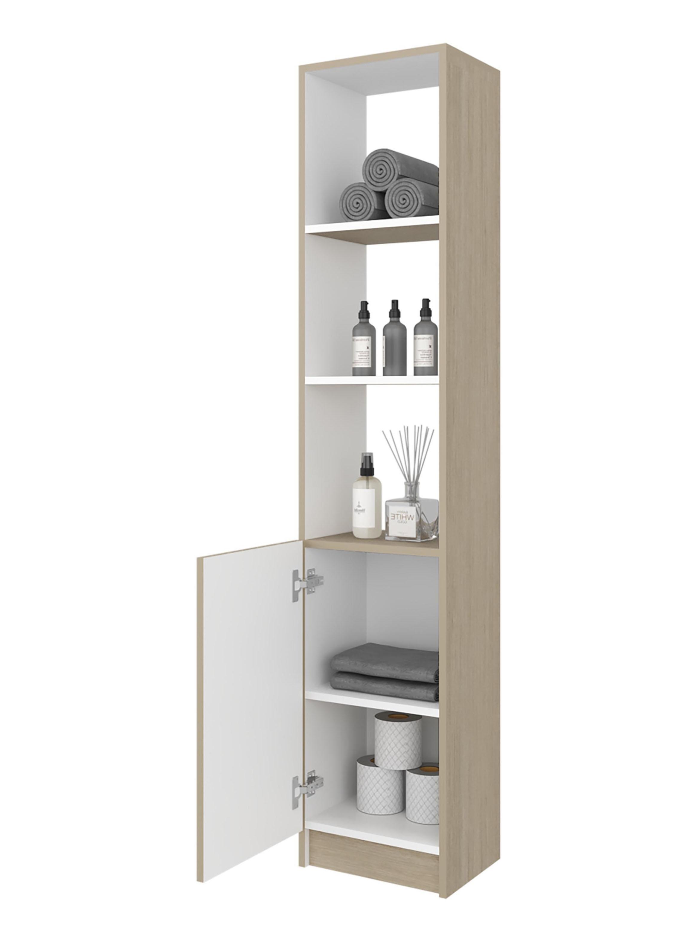 Estante Alto de Baño 1 Puerta Bath-161-3