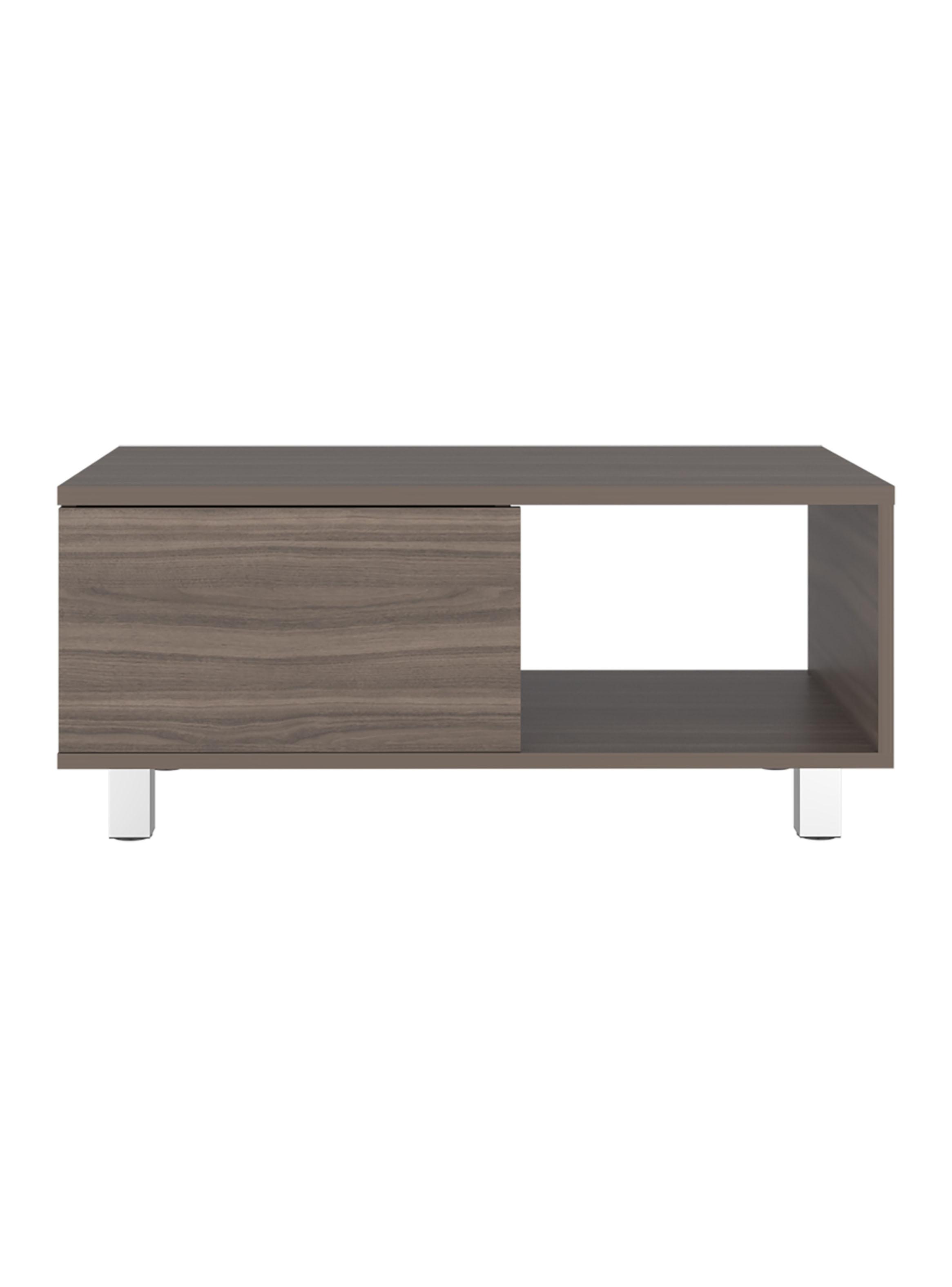 Mesa de Centro 1 Cajón Torence Avellana 35x80.1x40.1 cm-0
