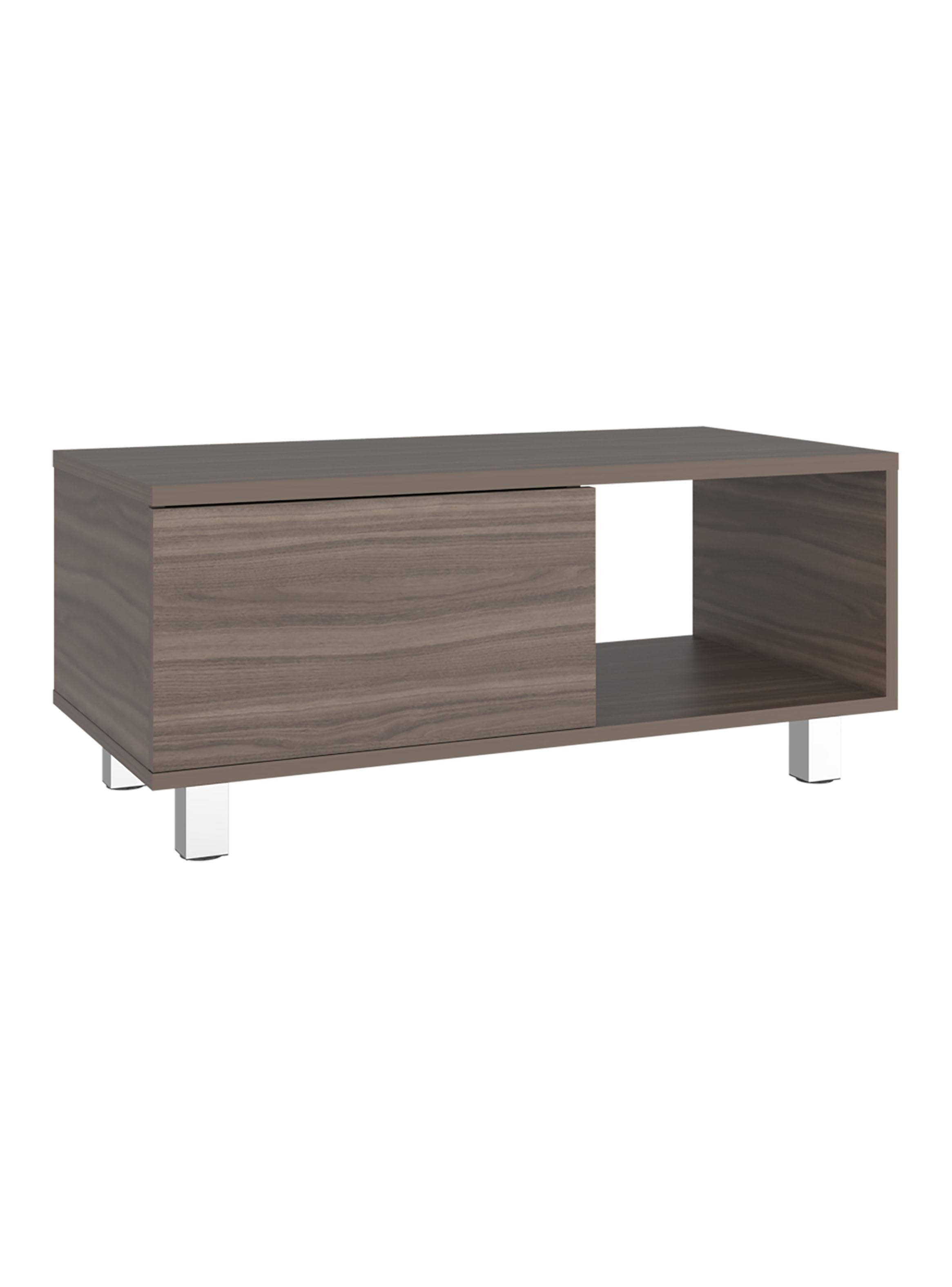 Mesa de Centro 1 Cajón Torence Avellana 35x80.1x40.1 cm-2