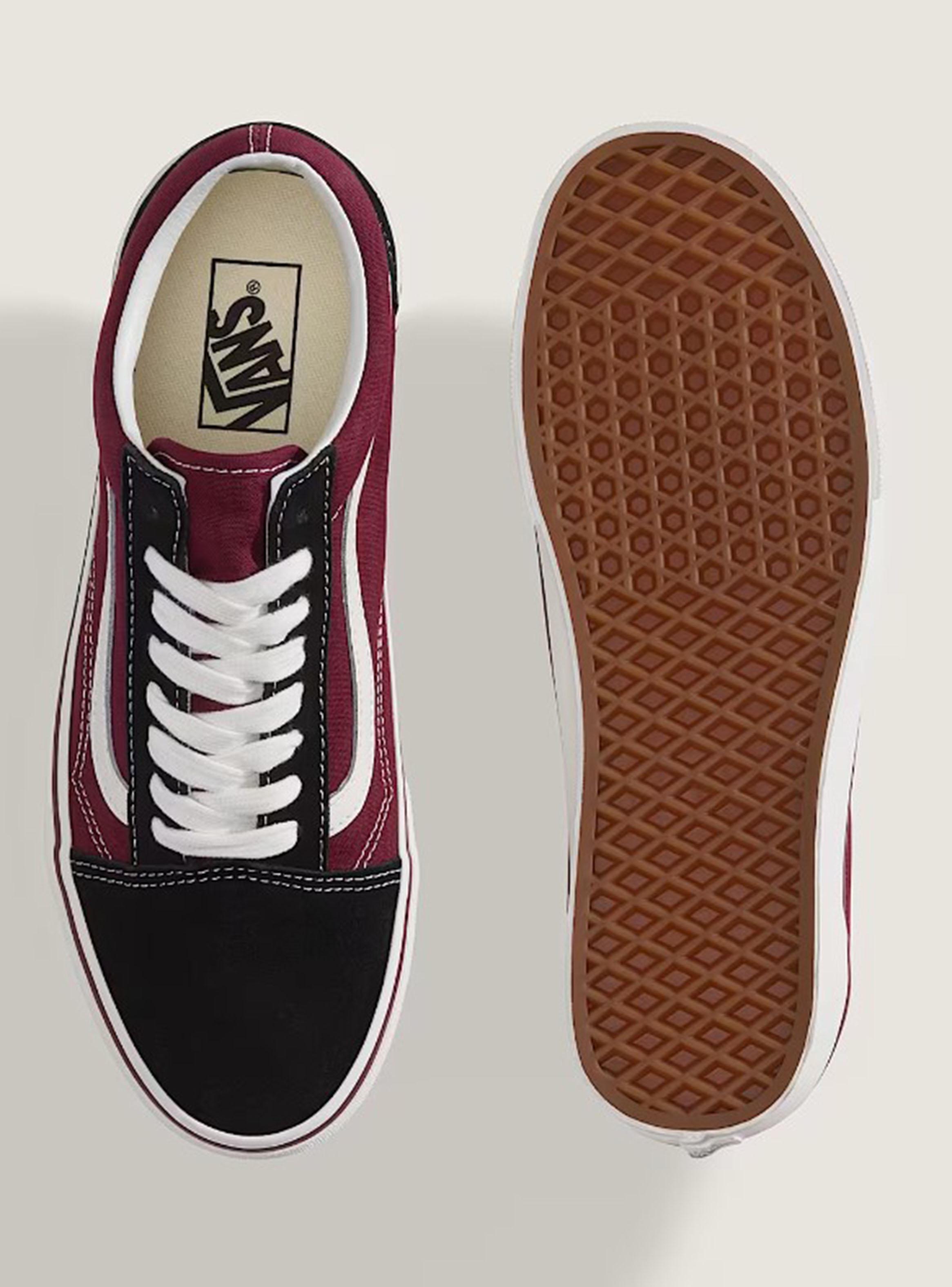 Zapatilla Urbana Negra Old Skool Mujer-2