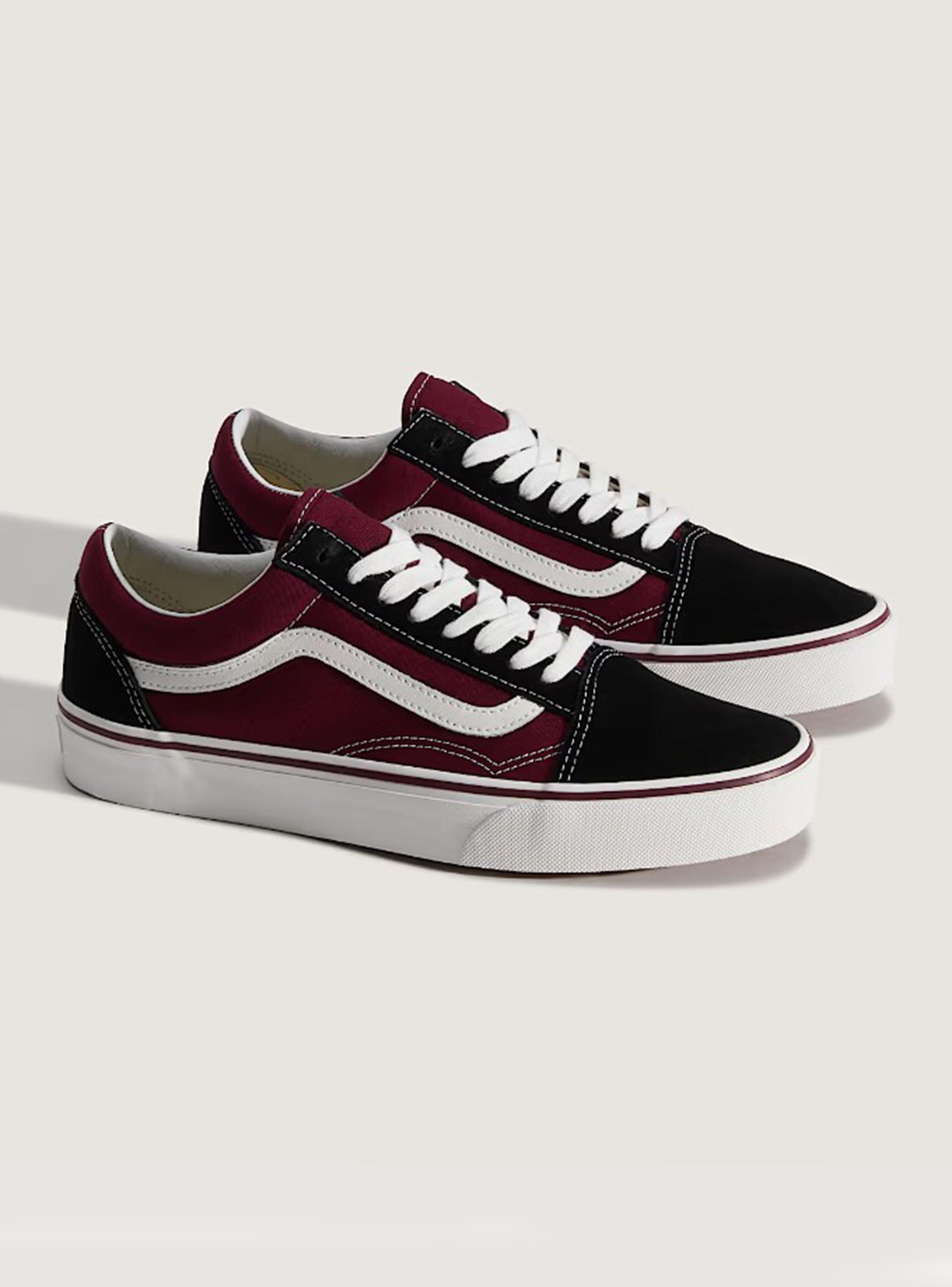 Zapatilla Urbana Negra Old Skool Mujer-1