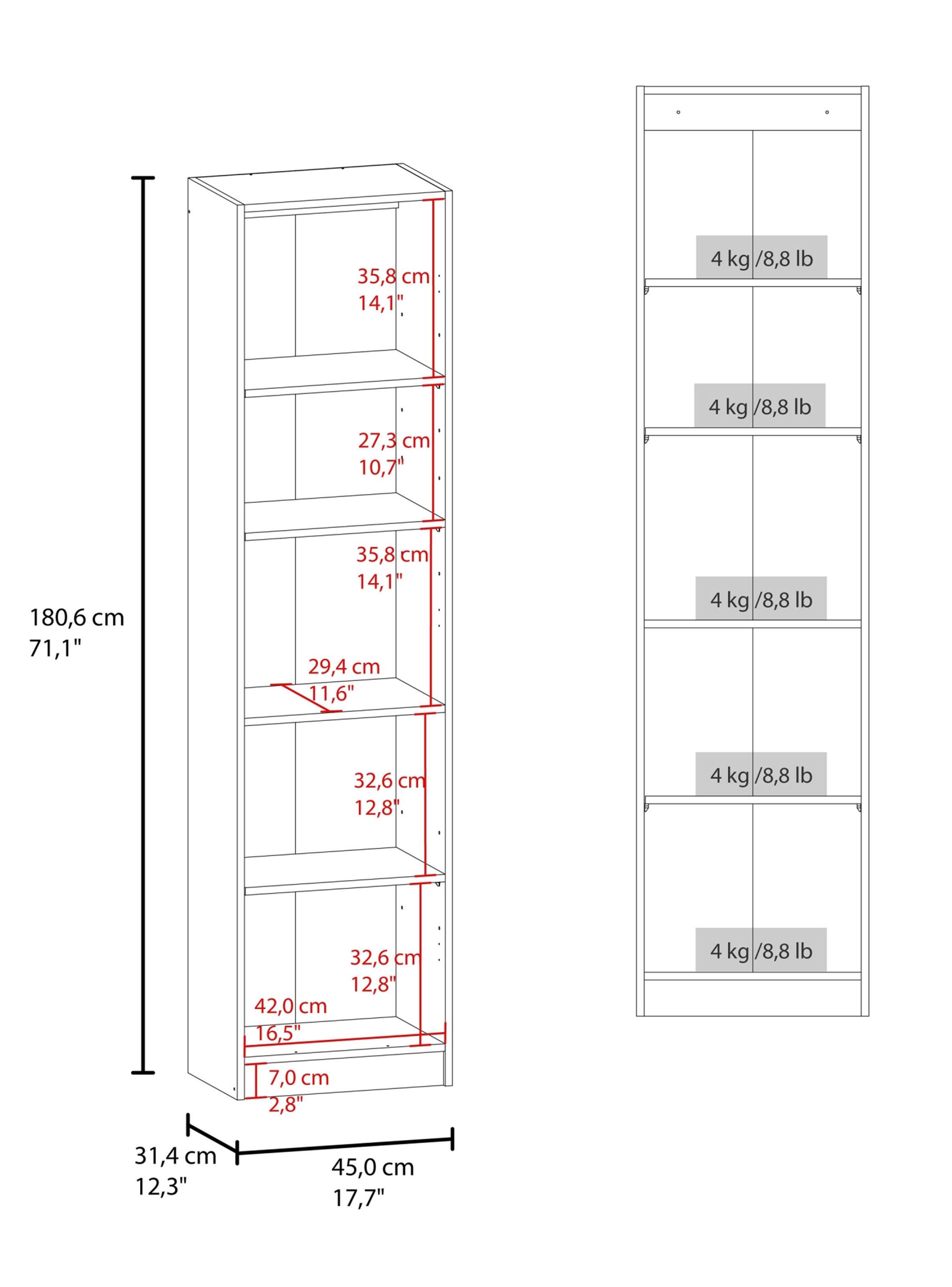 Estante 1 Puerta Home-E5-1