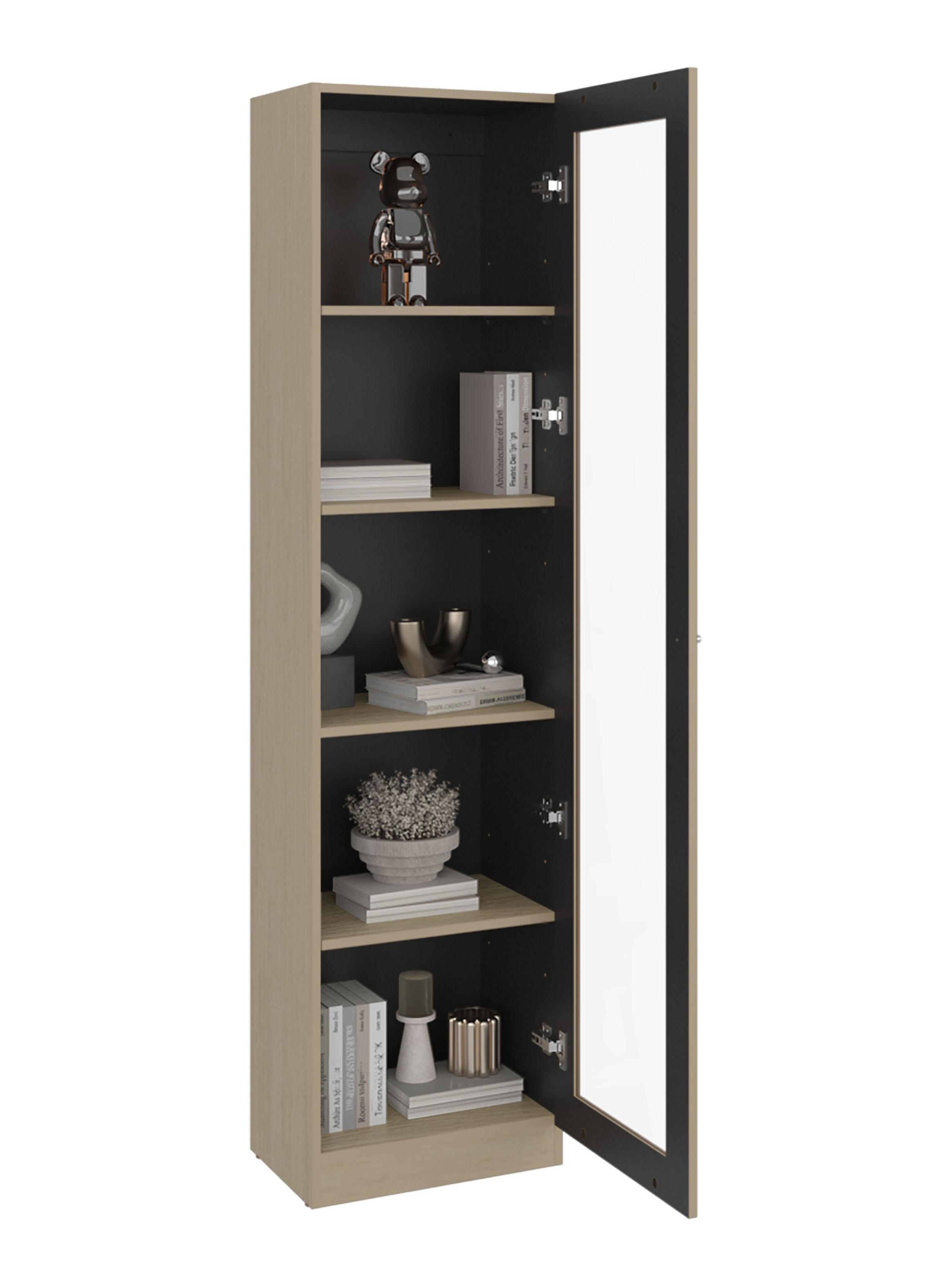 Estante Vitrina con 1 Puerta Home-E6-2