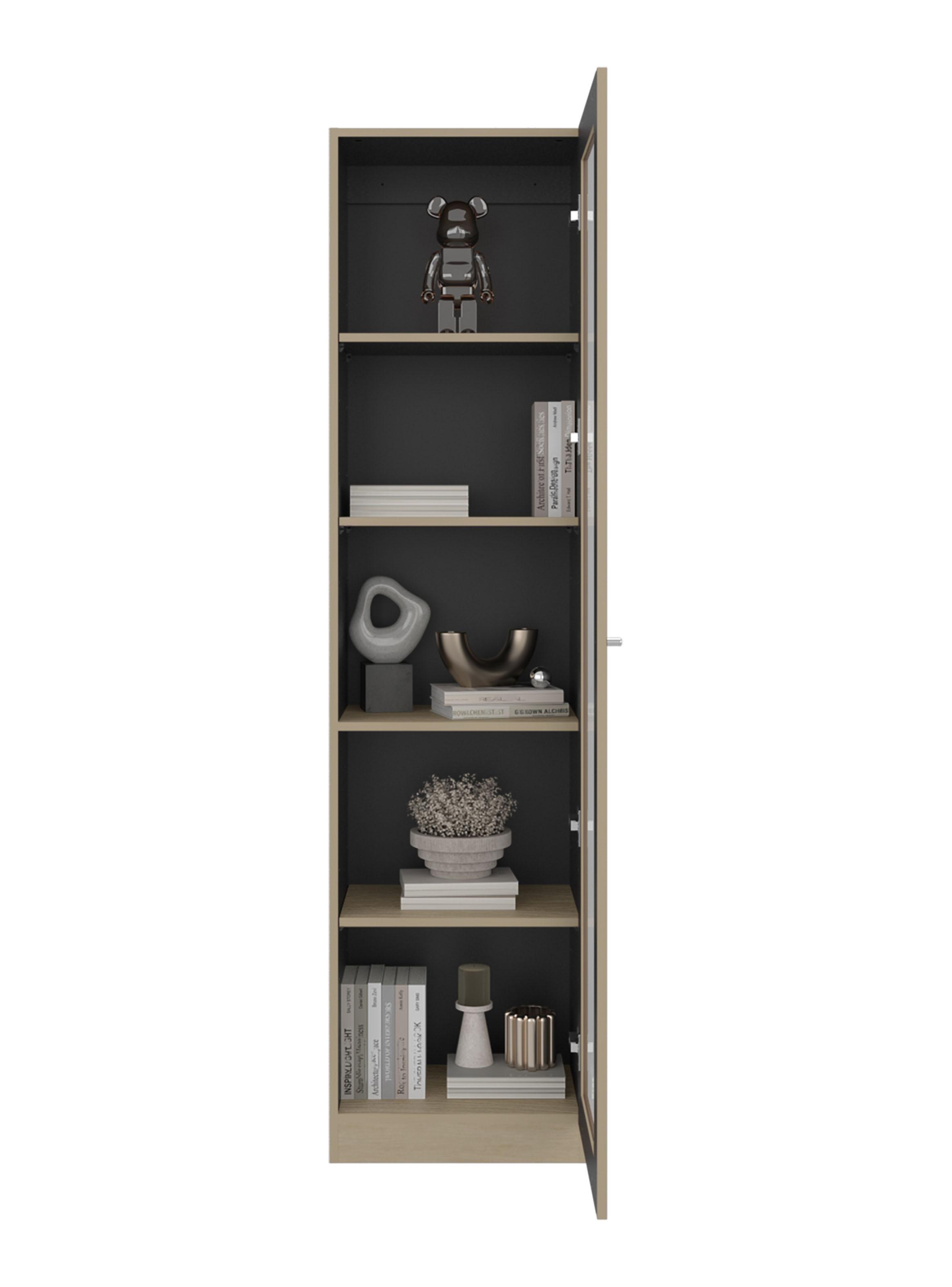 Estante Vitrina con 1 Puerta Home-E6-3