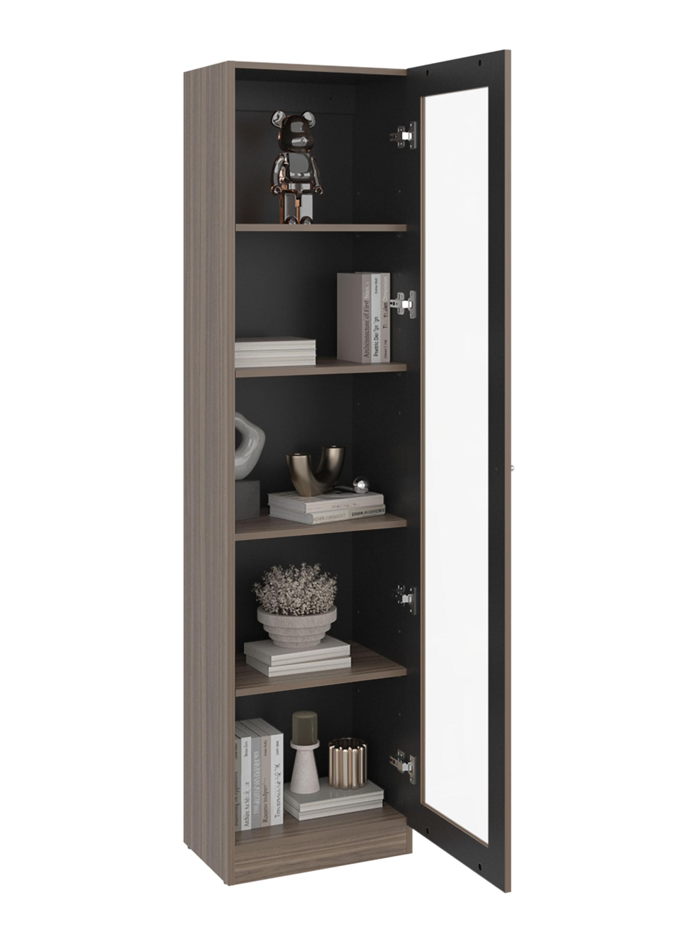 Estante Vitrina 1 Puerta Home-E6-2