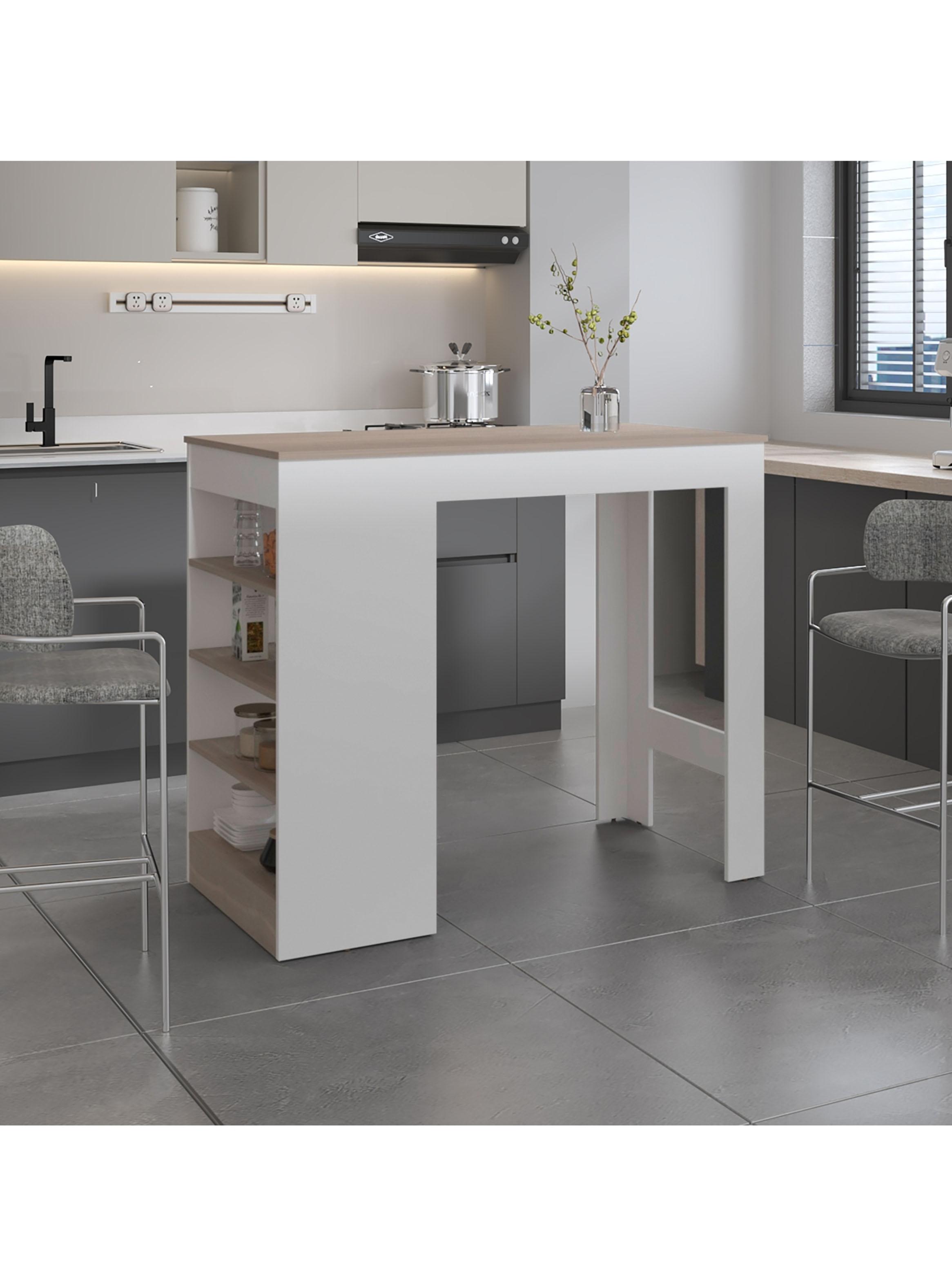 Isla de Cocina Greer 102x119.8x59.8 cm-4