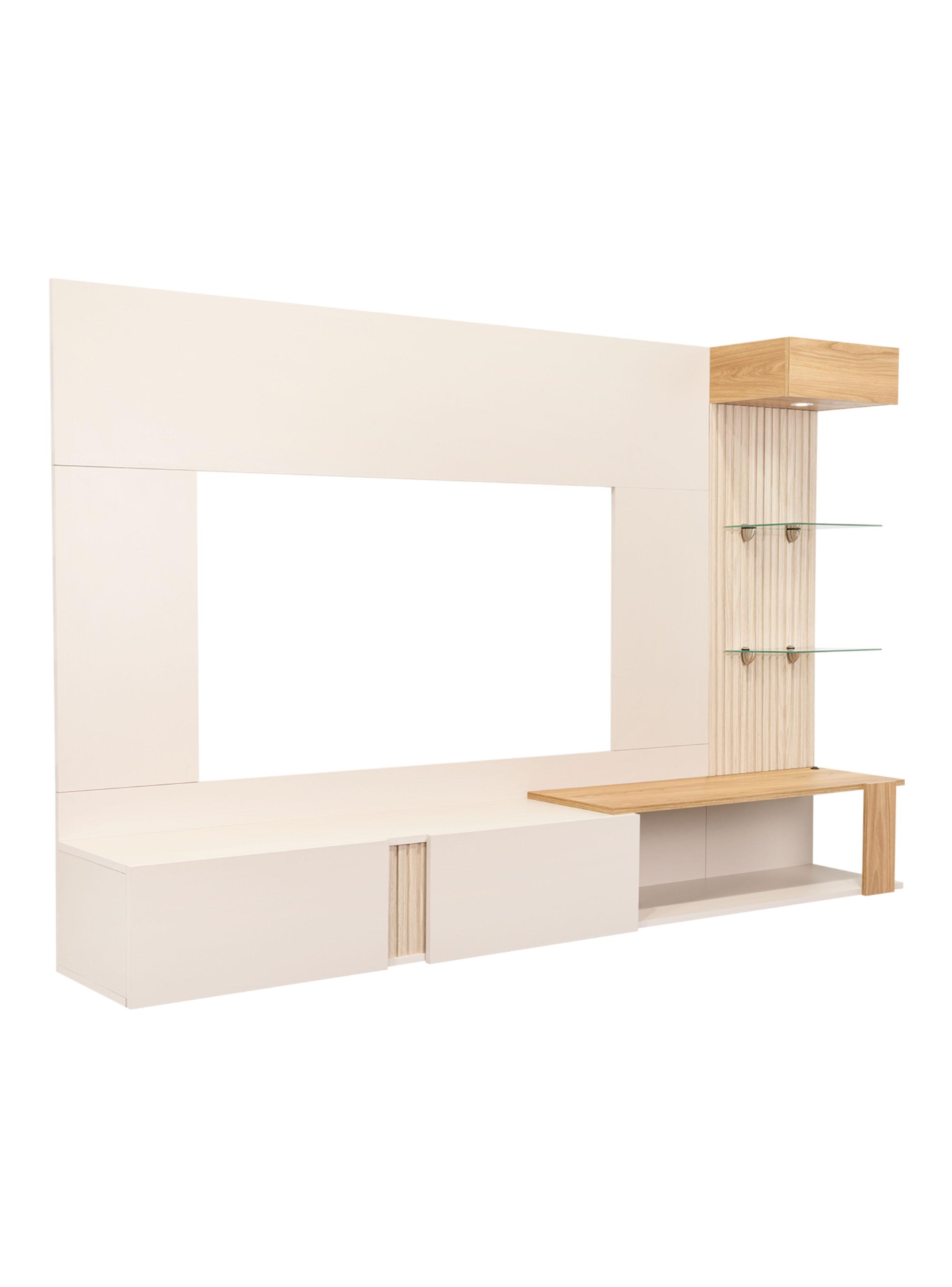 Panel TV 70'' 2 Puertas Isolde 132.3x208.7x34.5 cm-0