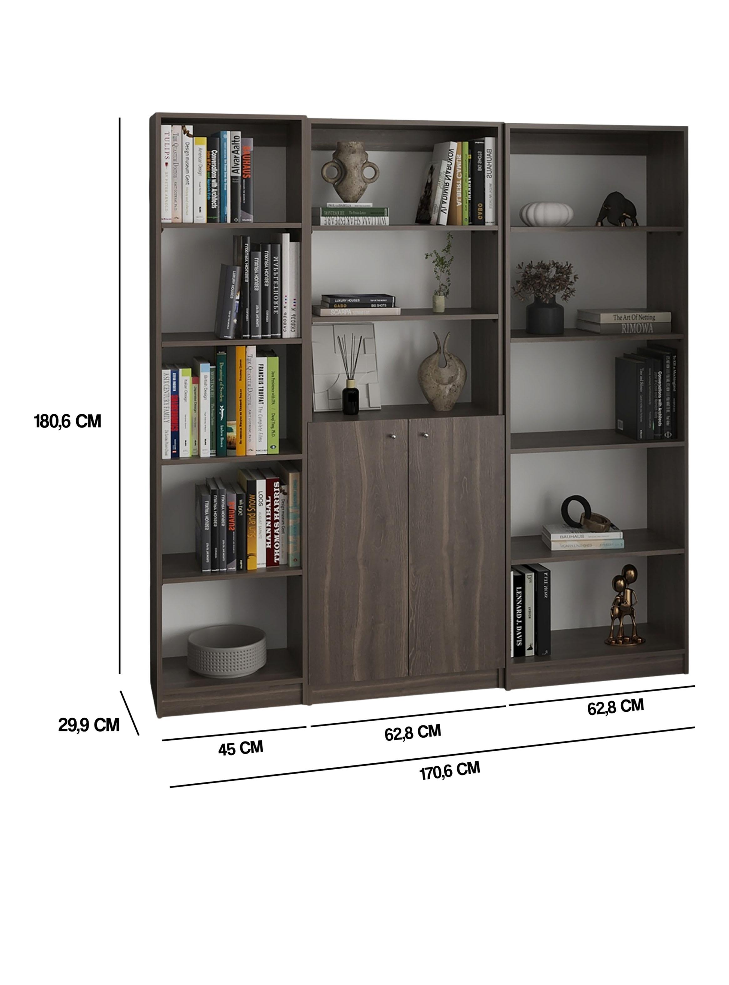 Set de 3 Estantes con 13 Niveles Home E-1