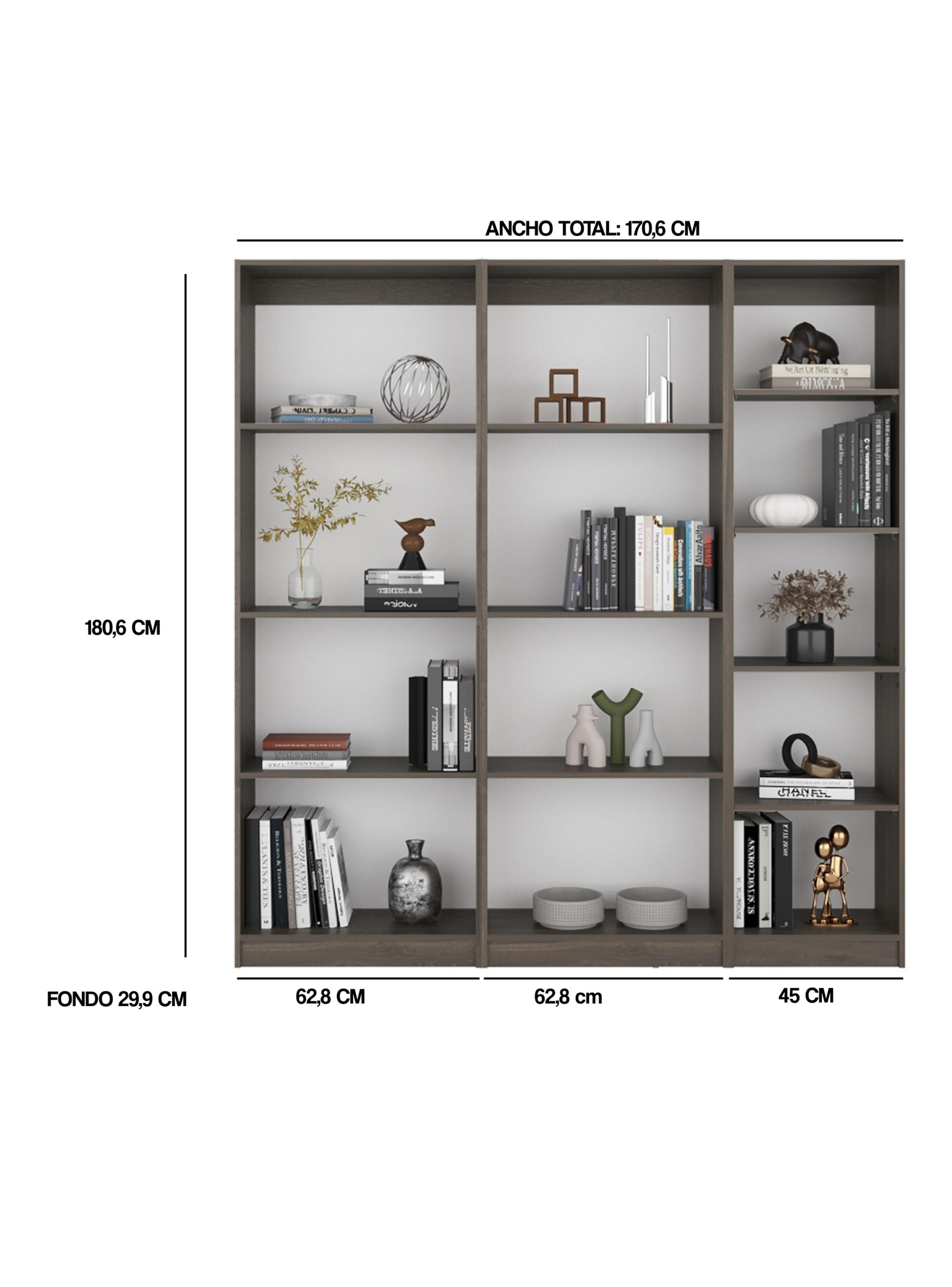 Set de 3 Estantes 13 Niveles Home E-1