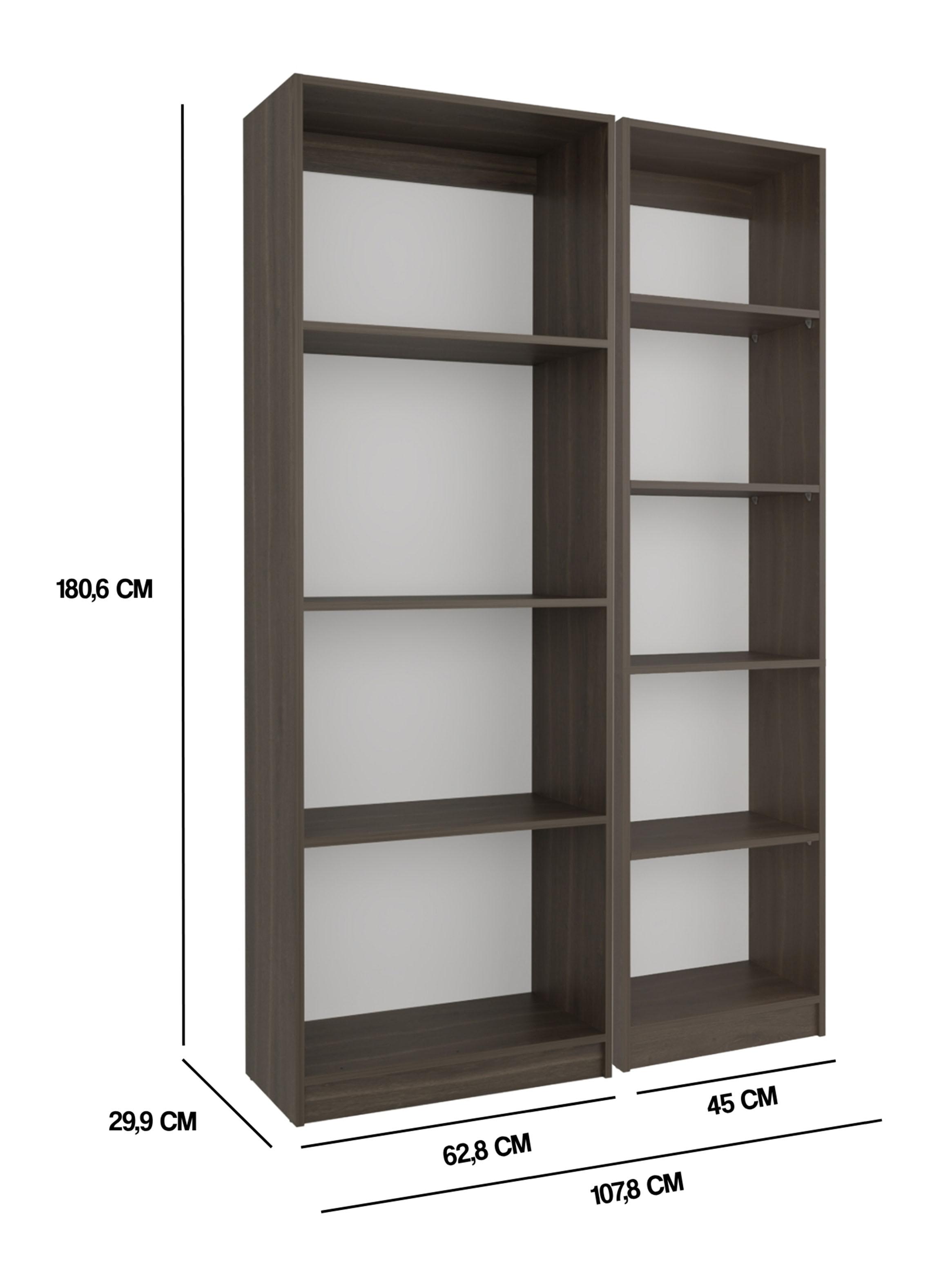 Set de 2  Estantes 9 Niveles Home E-1