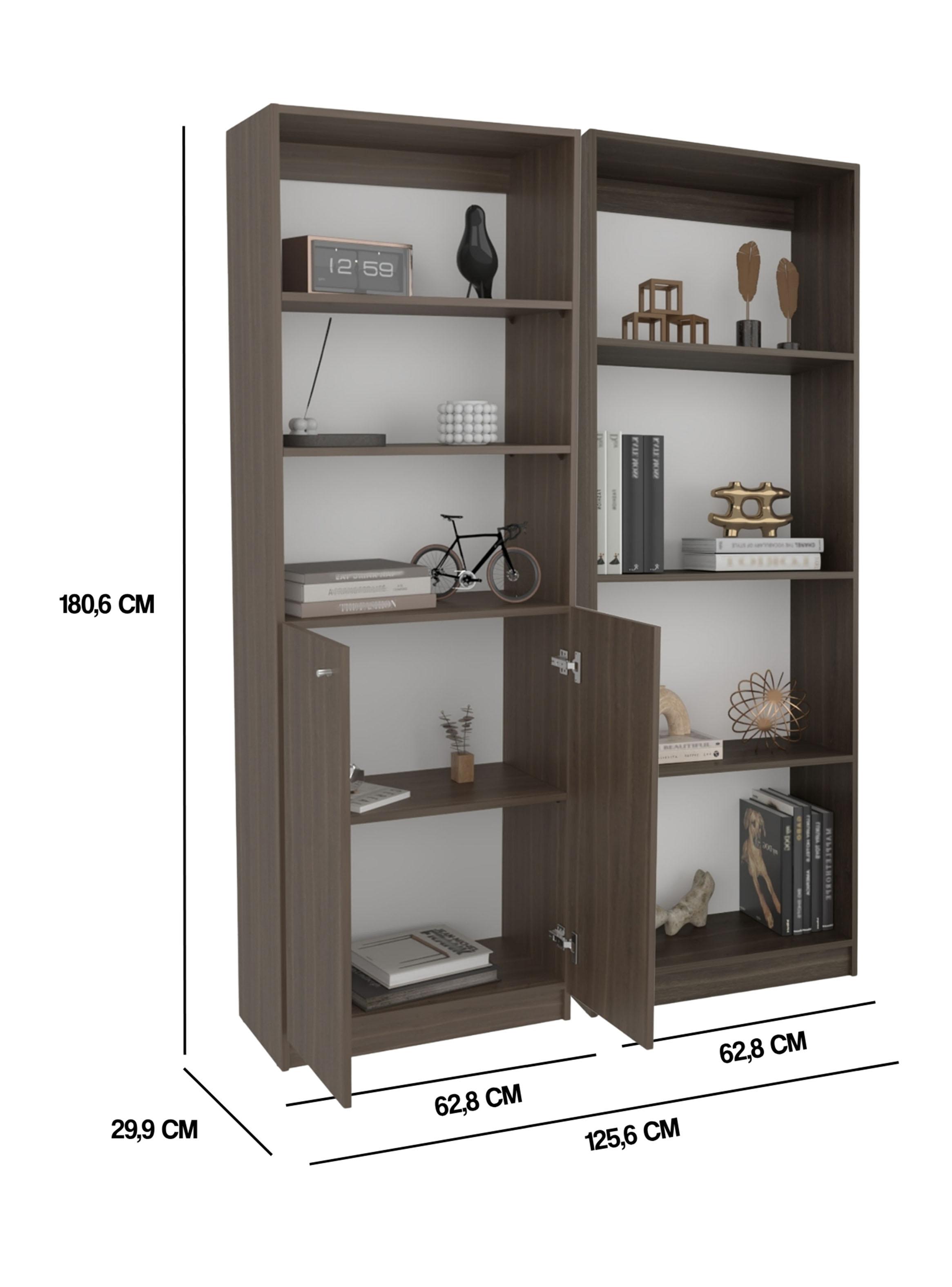 Set de 2 Estantes 9 Niveles con Repisas Home E-1