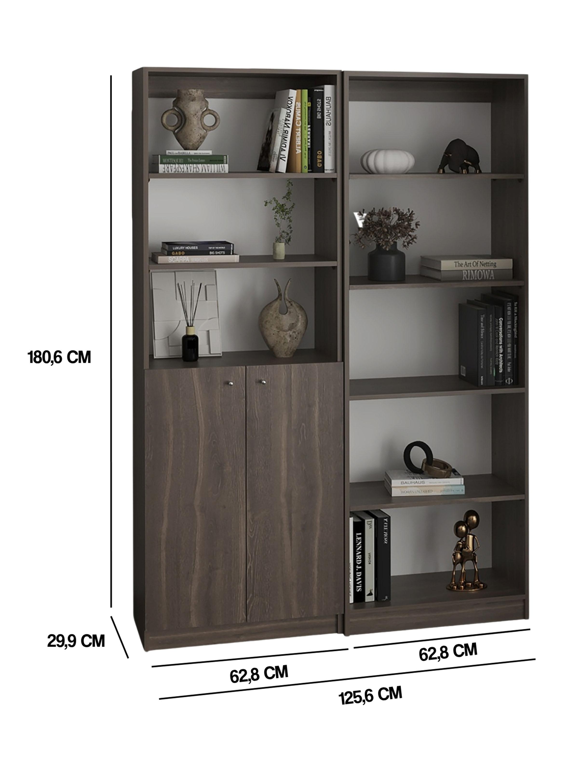 Set de 2 Estantes 10 Niveles Home E-1