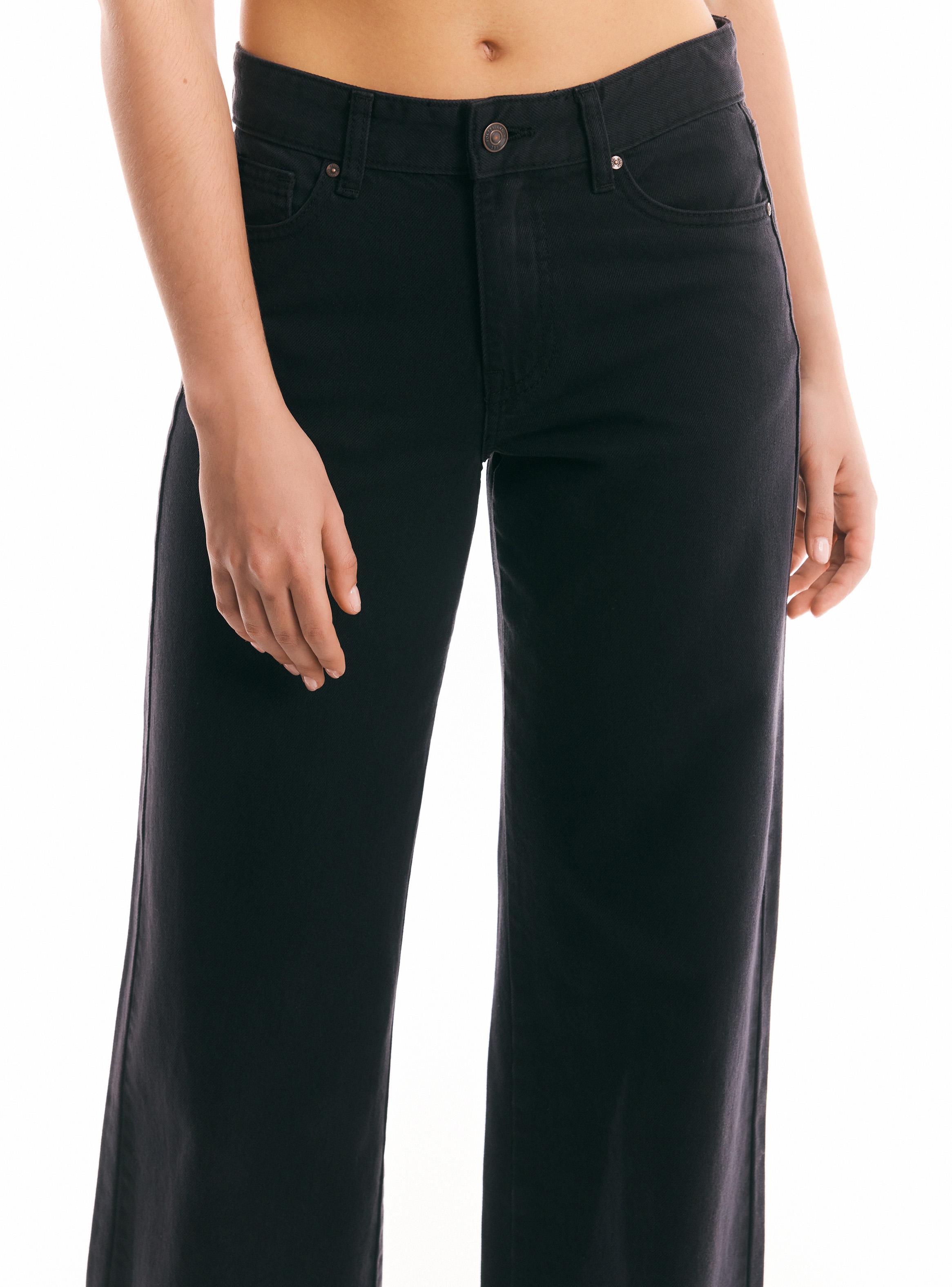 Jeans Básico Wide Leg-2