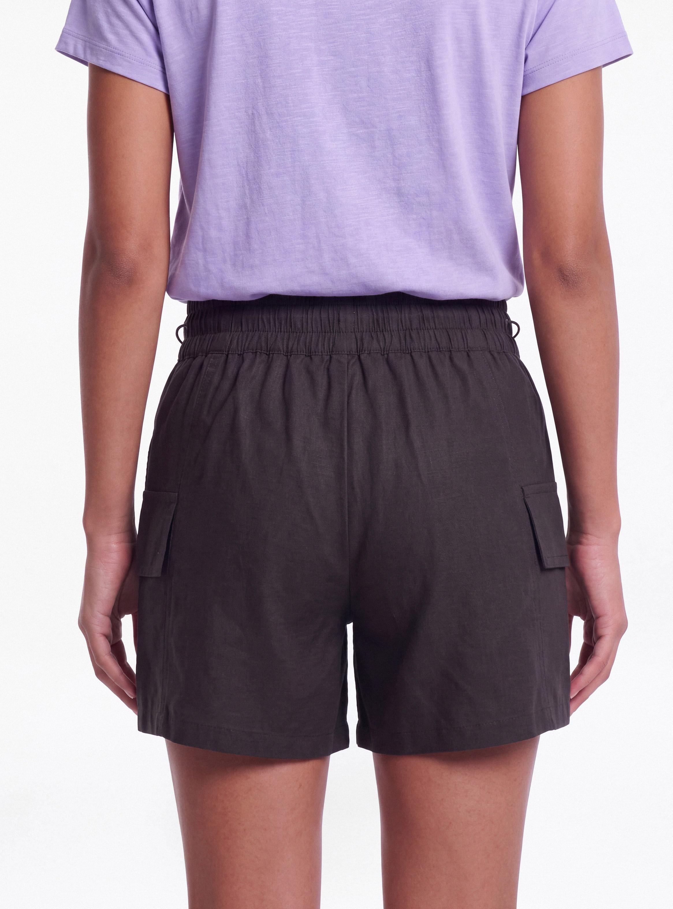 Short Ripstop con Cintura Elástica-2
