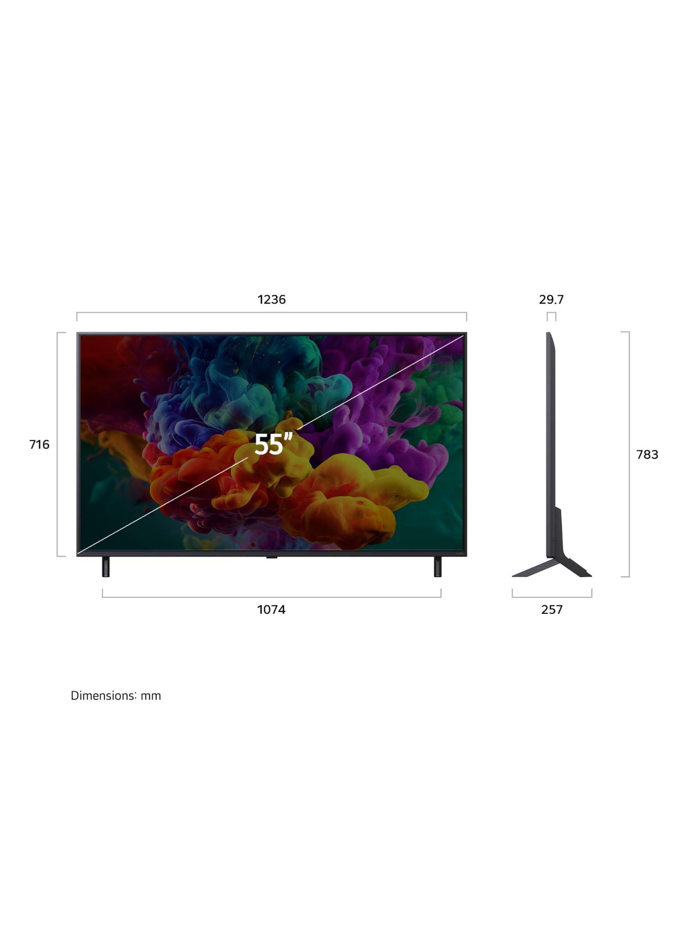 QNED Mini LED Smart TV 55'' 4K UHD Evo AI QNED85 2026 + Magic Remote Control-1