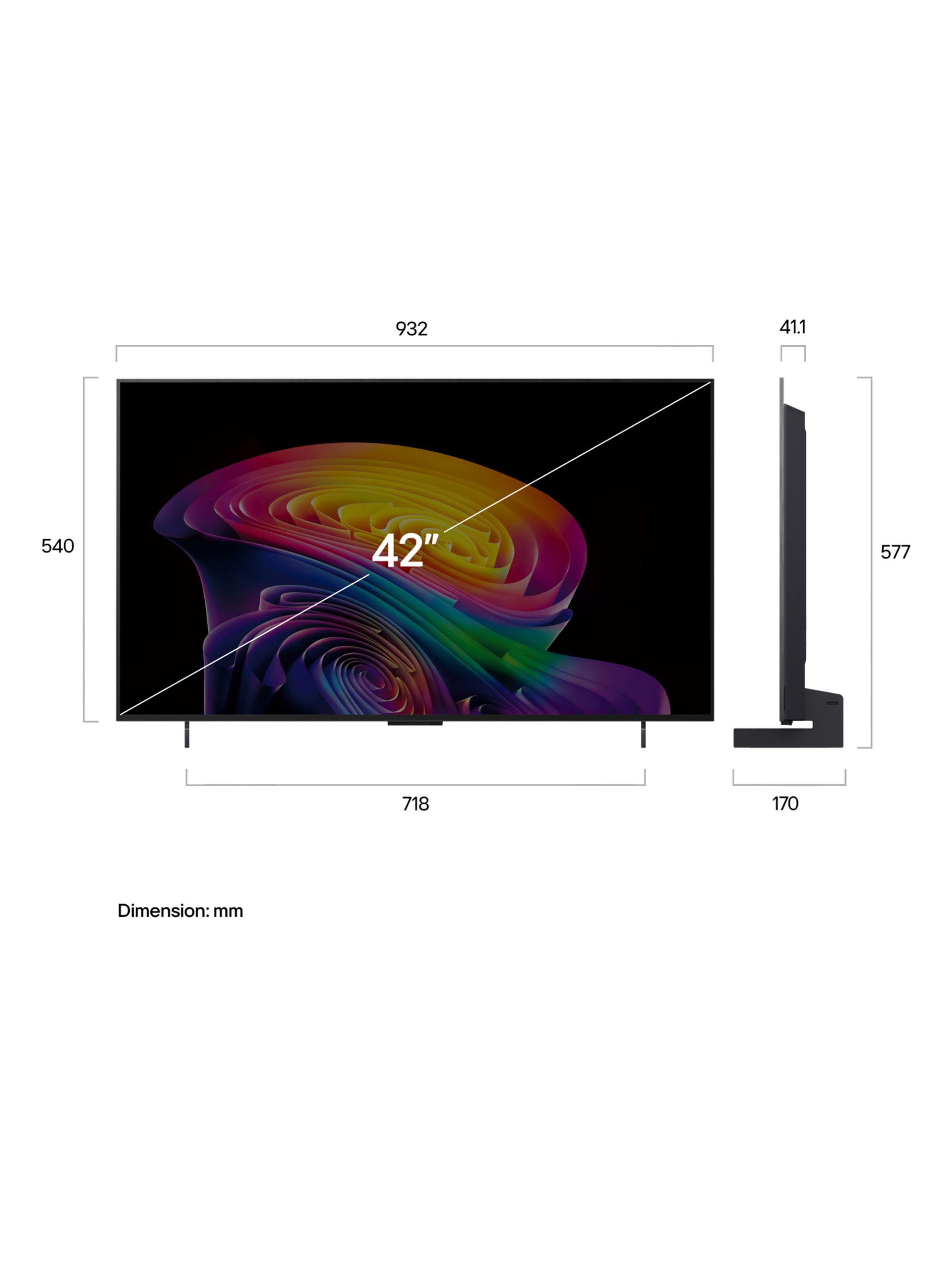 OLED Smart TV 42'' 4K UHD Evo AI C6 2026 + Magic Remote Control-1