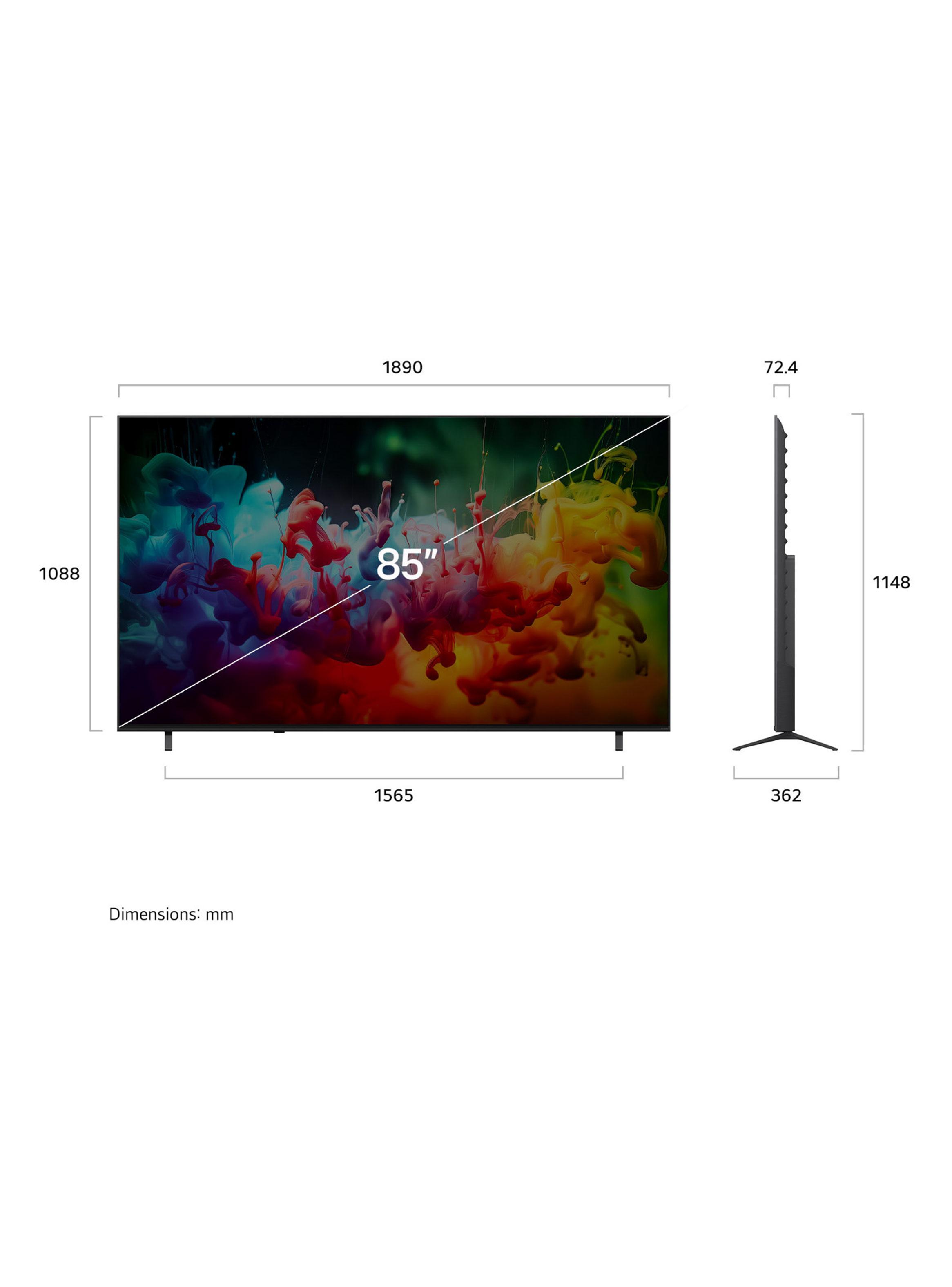 QNED Mini LED Smart TV 85'' 4K UHD Evo AI QNED70 2026 + Magic Remote Control-1