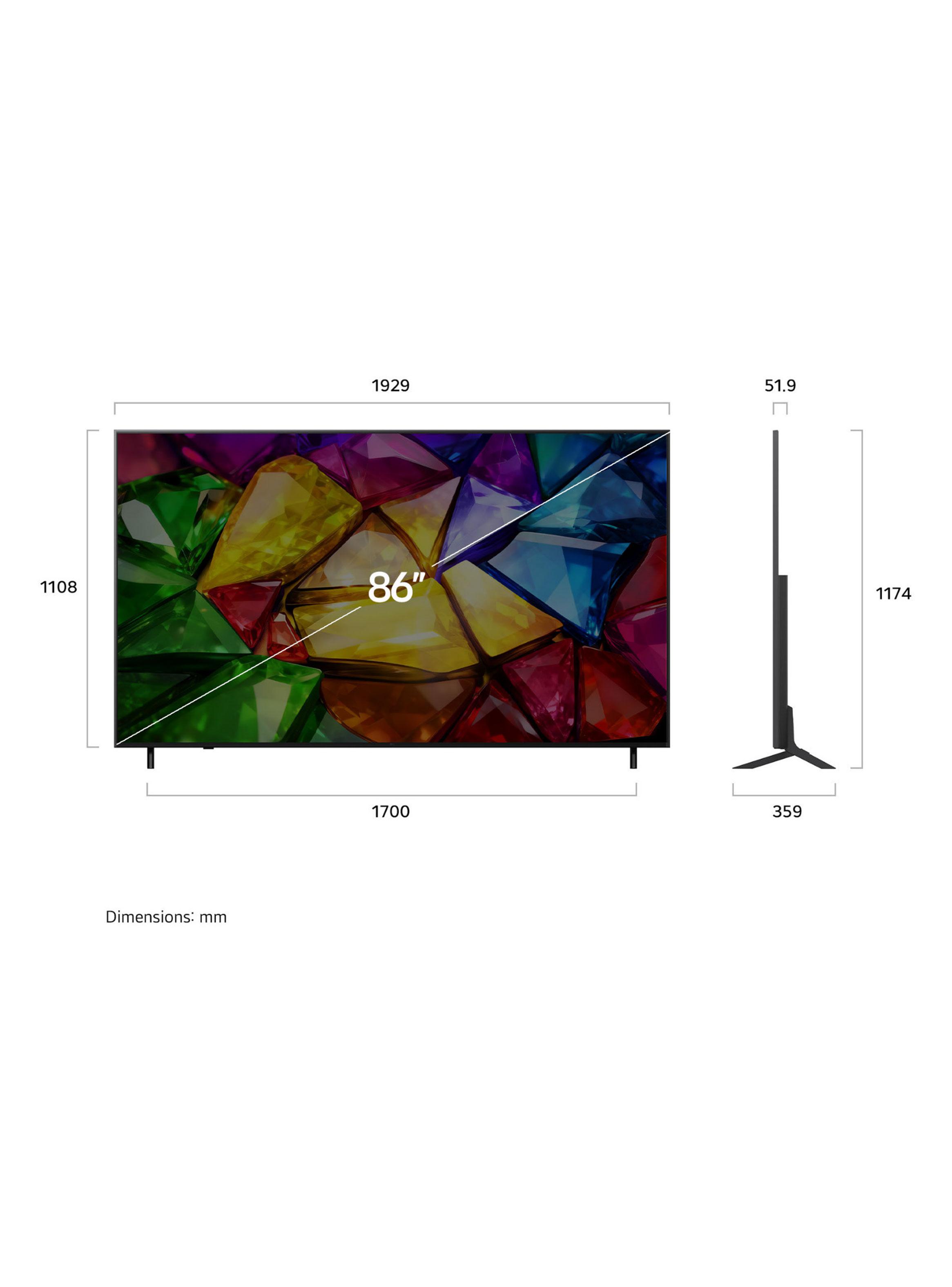 Mini RGB Smart TV 86'' 4K UHD Evo AI MRGB85 2026 + Magic Remote Control-1