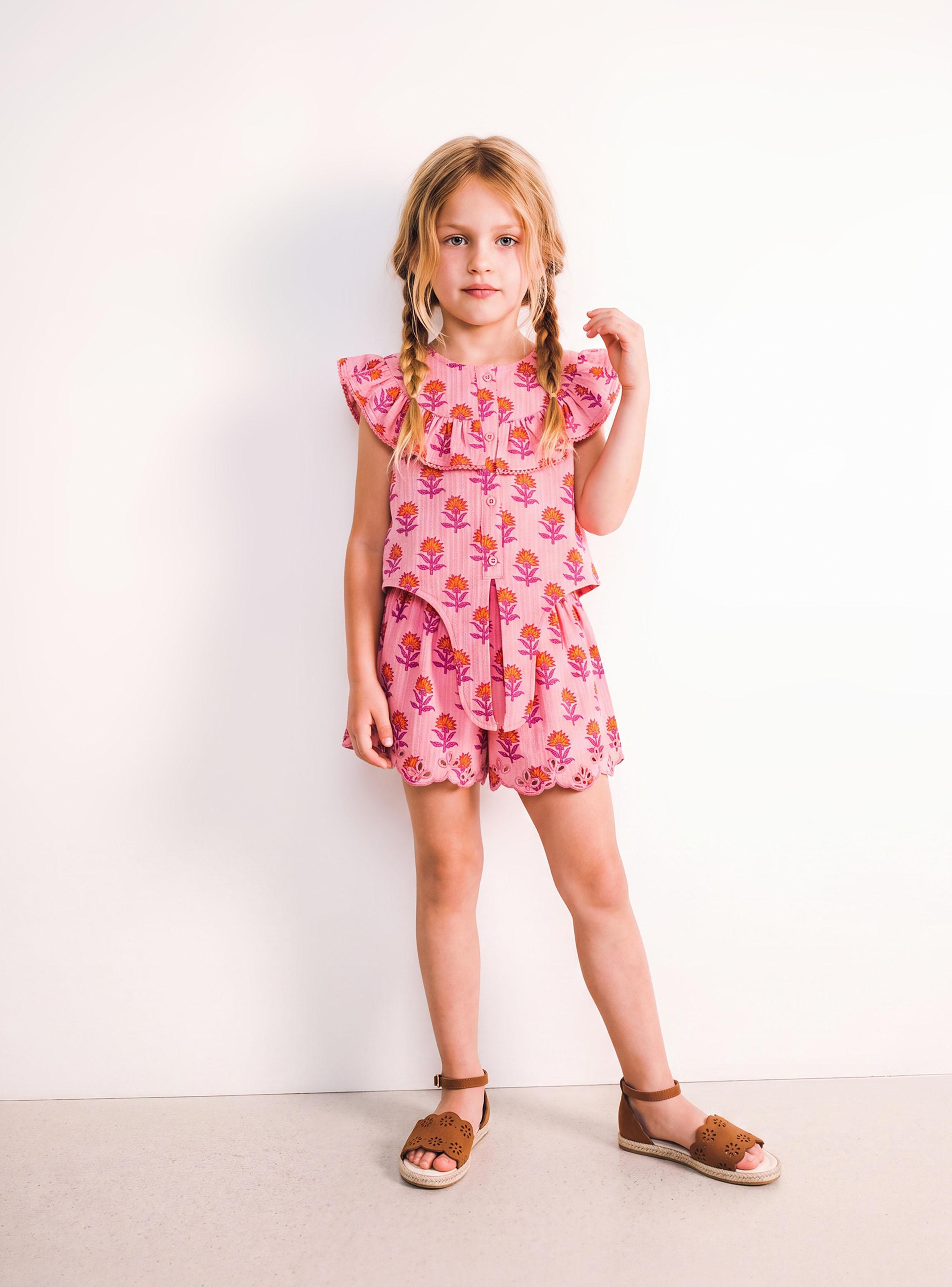 Short Full Estampado Elasticado Looks Broderie-0