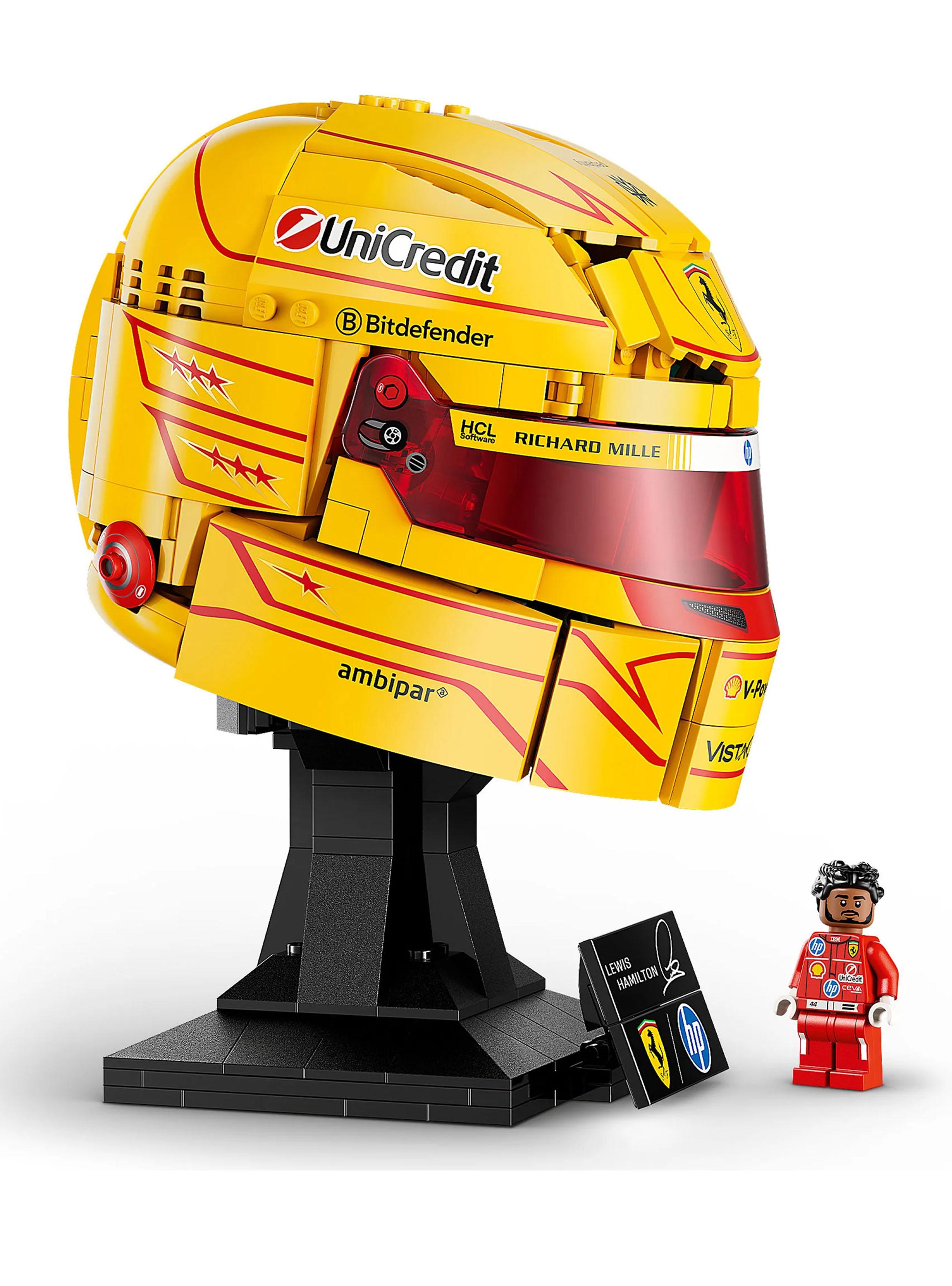 Lego Casco Lewis Hamilton Ferrari 884 Piezas-2