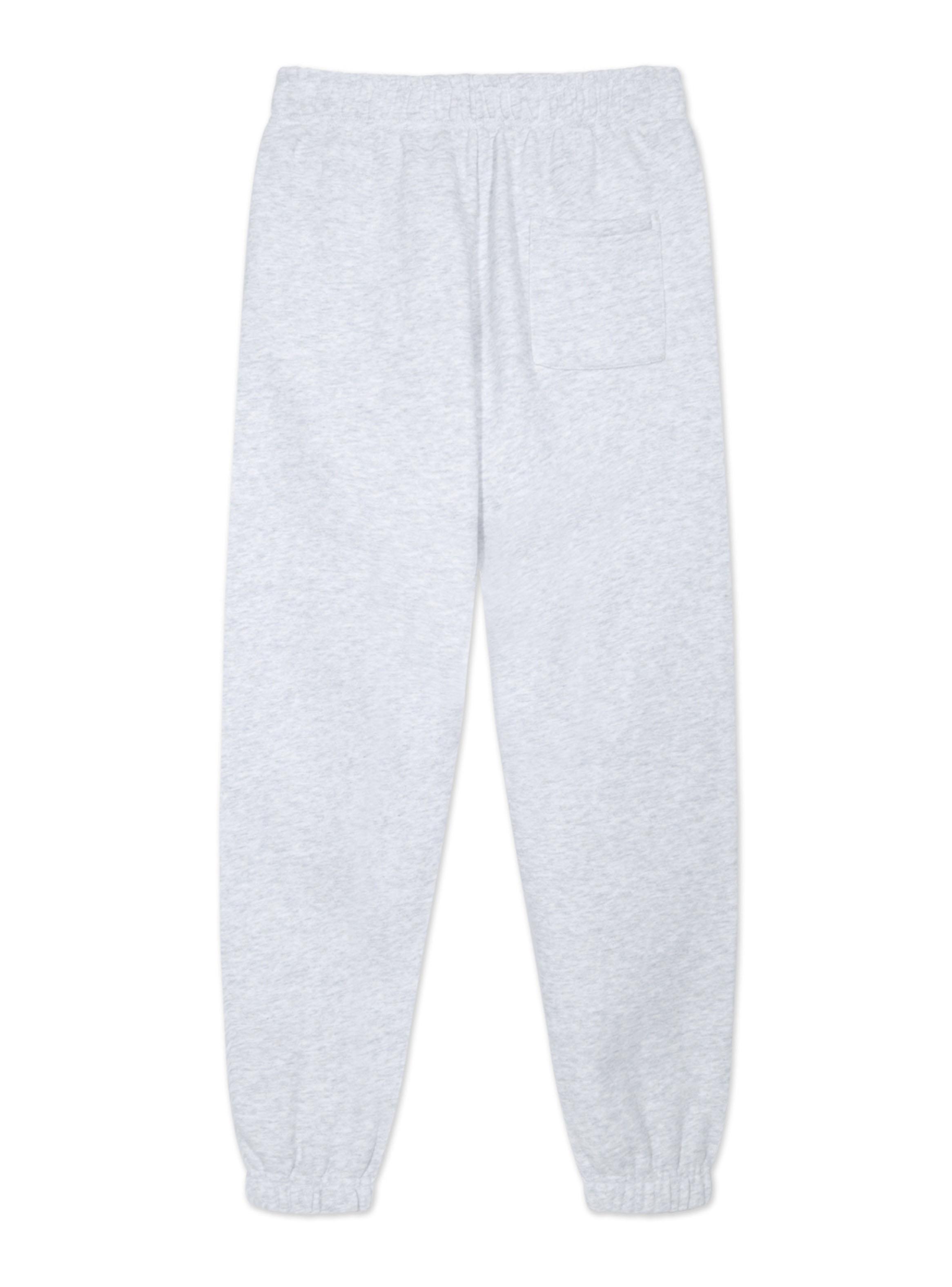Pantalón de Buzo Cuffed Light Gray-1