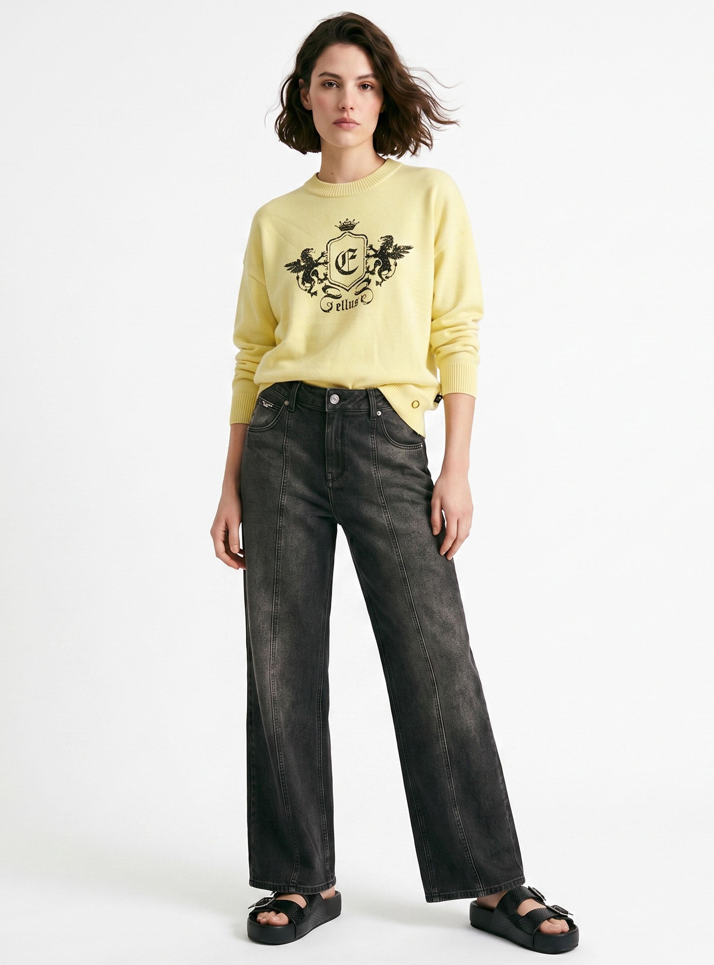 Jeans Wide Leg Light-3