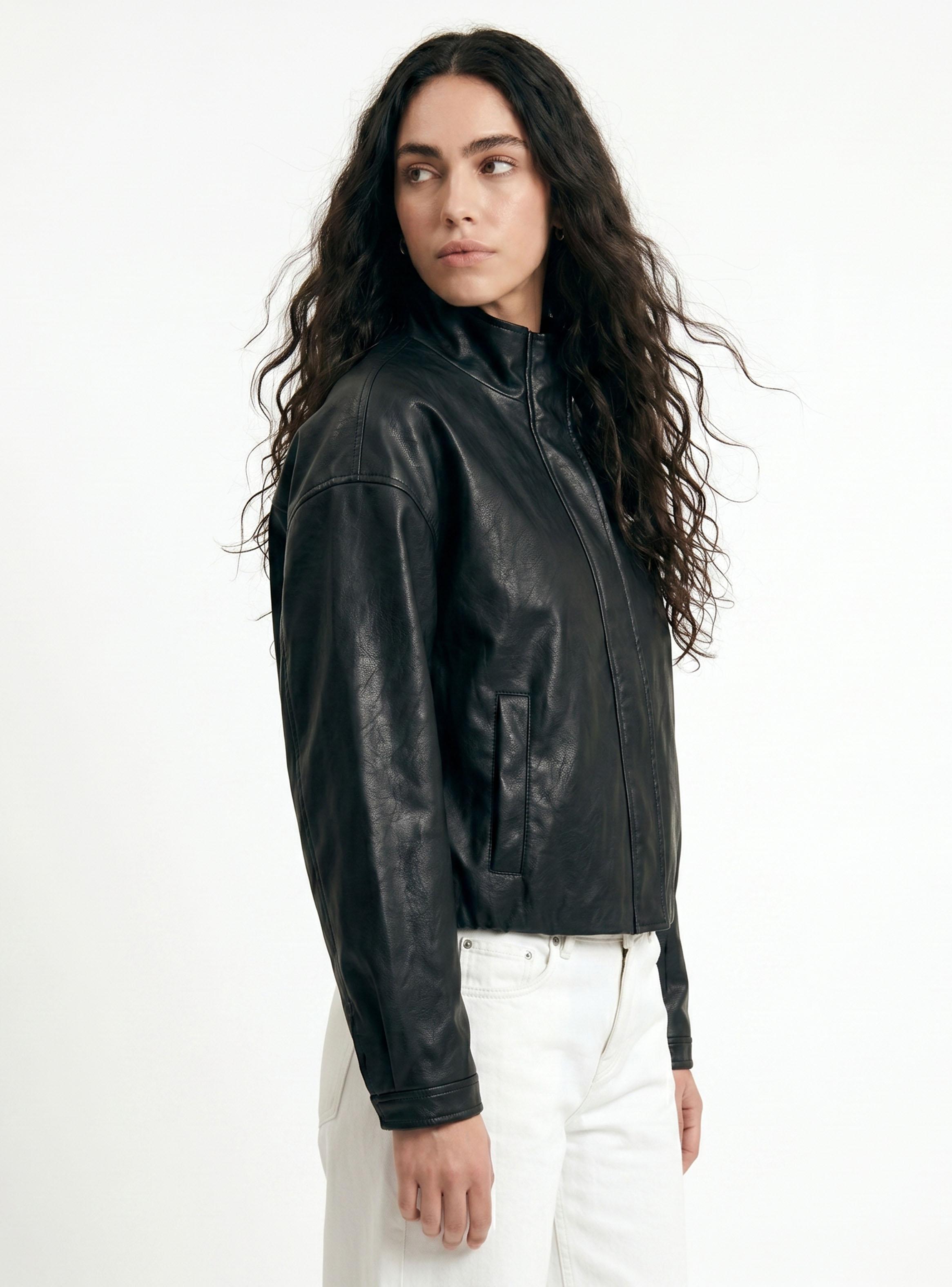 Chaqueta Pu Soft Embolsada-2
