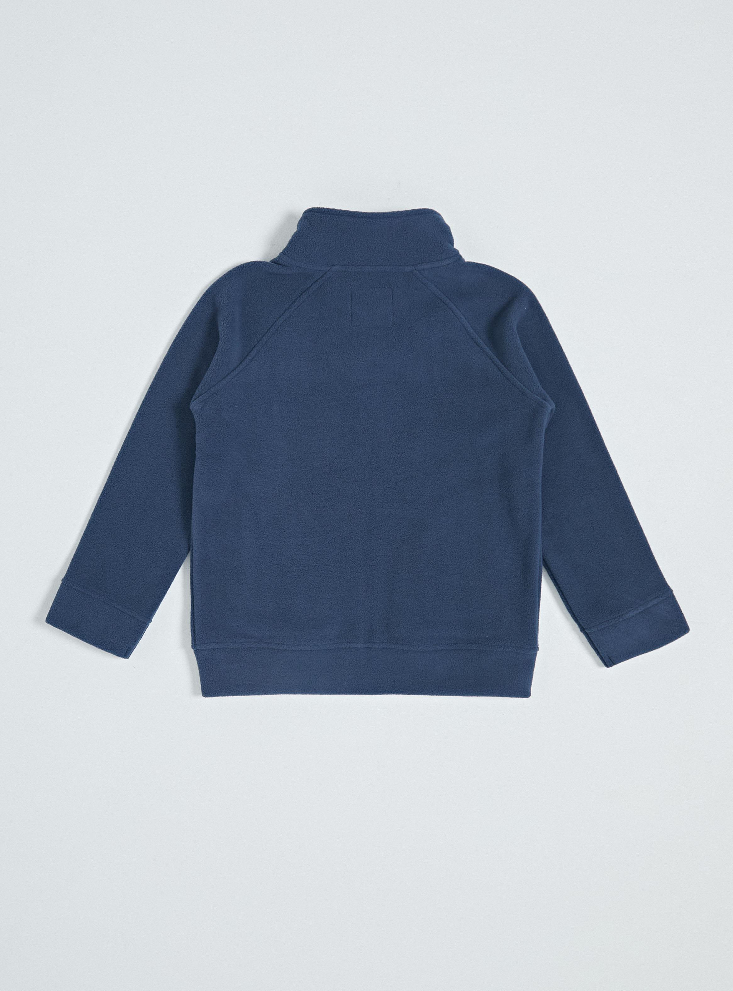 Polar con Cierre, Bolsillo y Cuello Alto Niño Talla 6-8-10-2