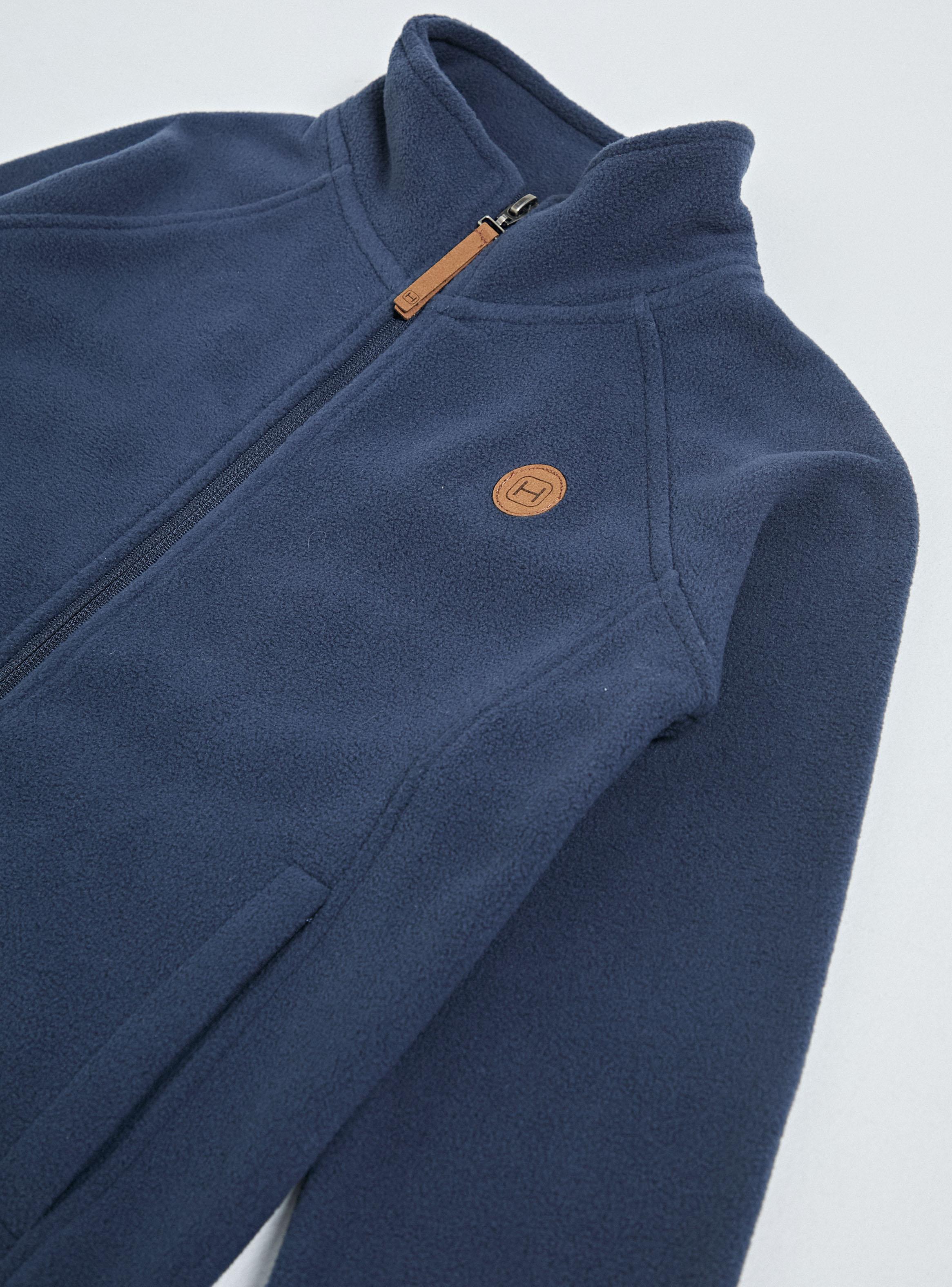 Polar con Cierre, Bolsillo y Cuello Alto Niño Talla 6-8-10-3