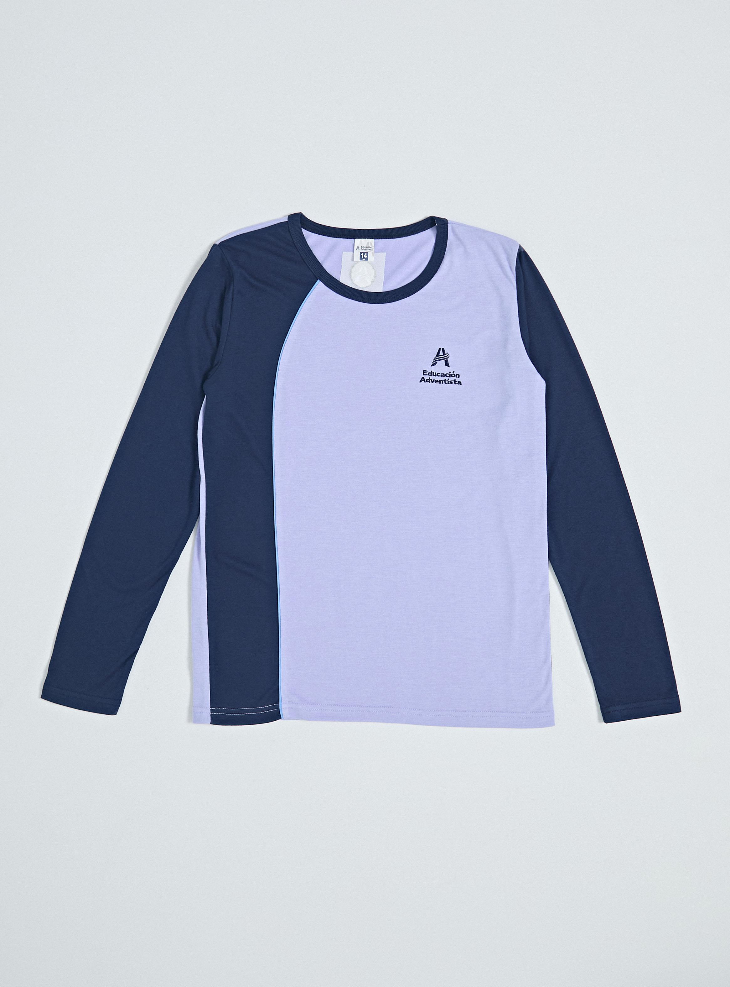 Polera Manga Larga Talla 10-12-14-16-2