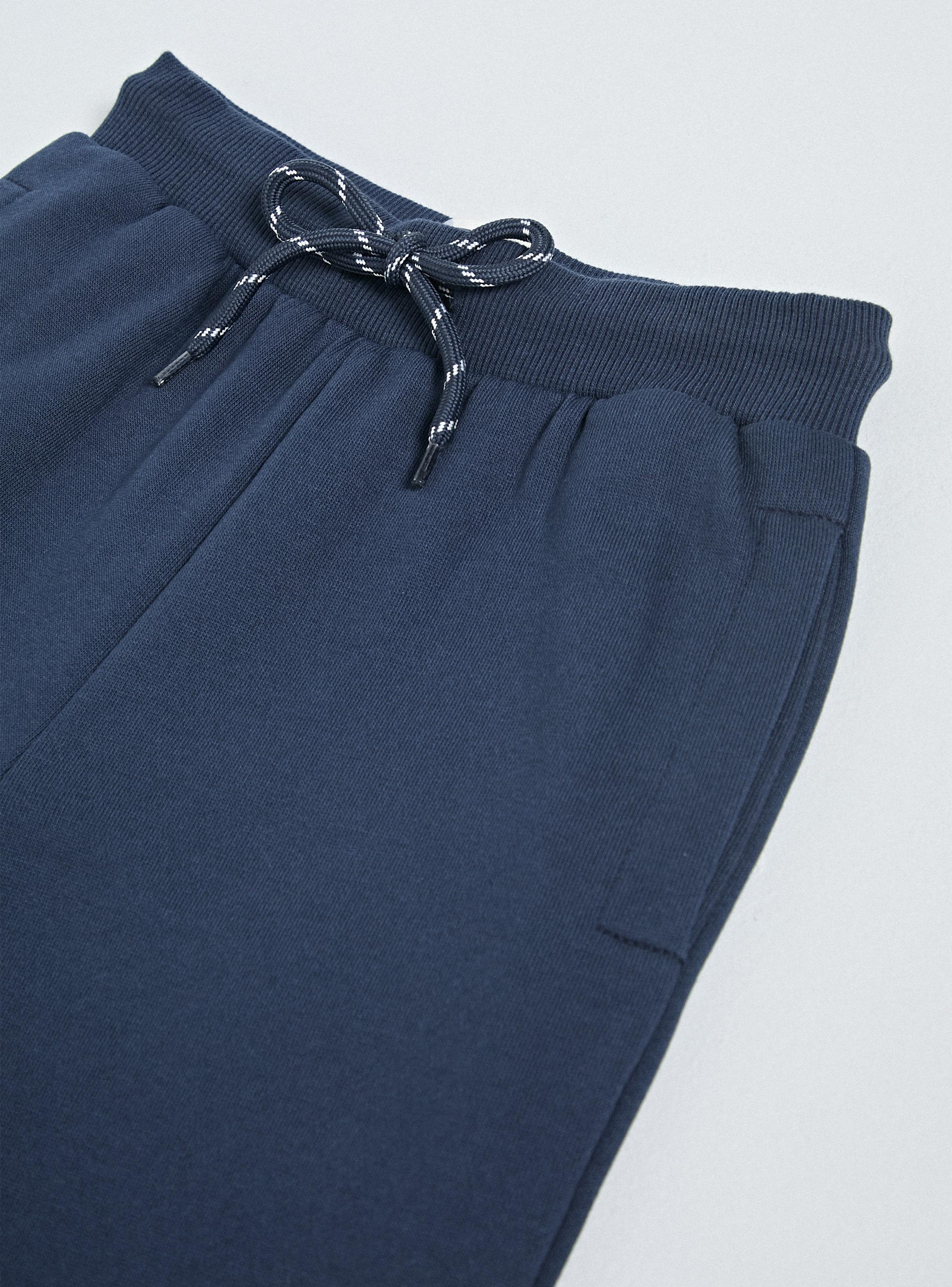 Pantalón Buzo Niño Azul Marino Tallas 6-8-10-2