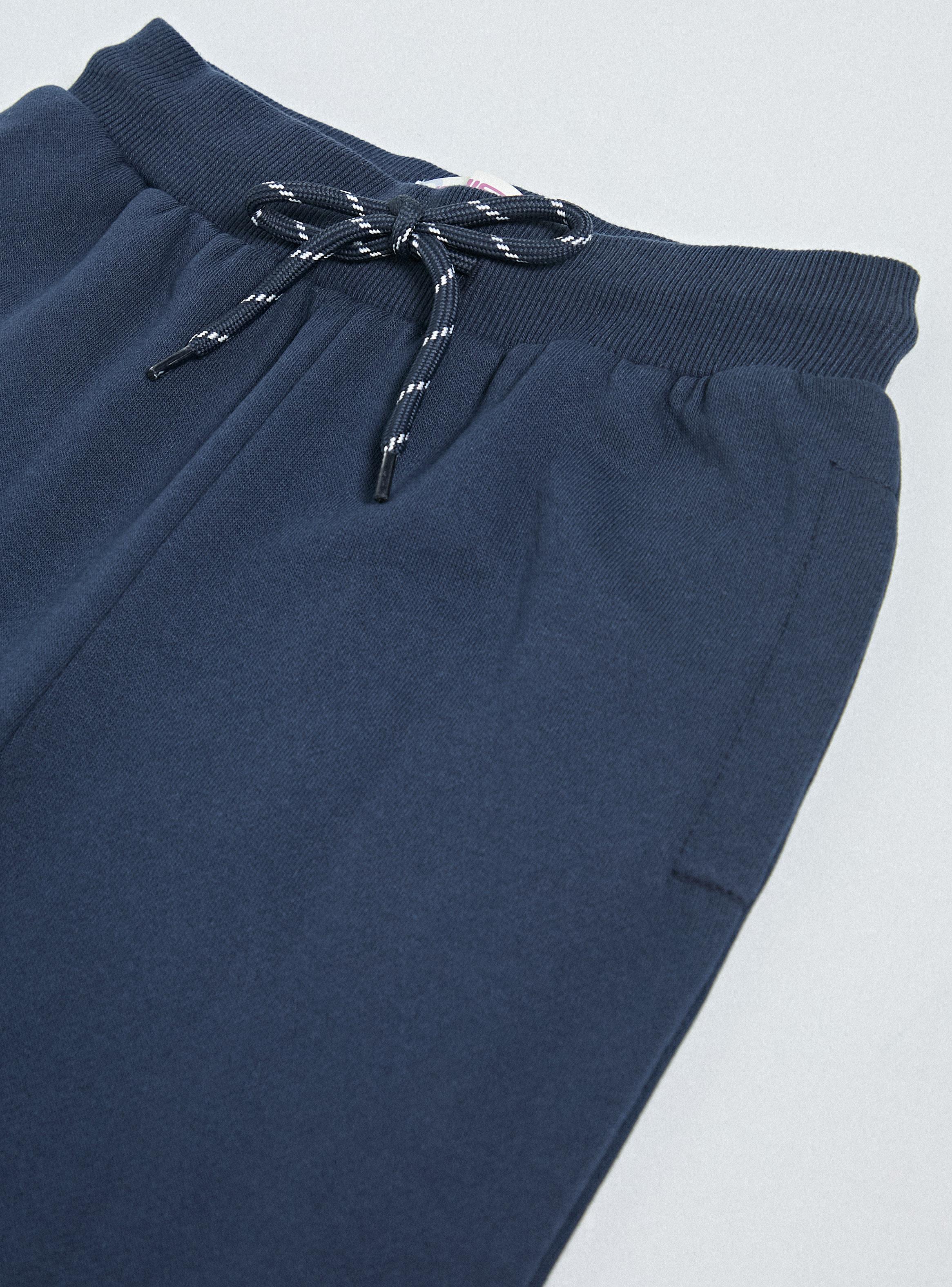 Pantalón Buzo Niña Azul Marino Tallas 6-8-10-3