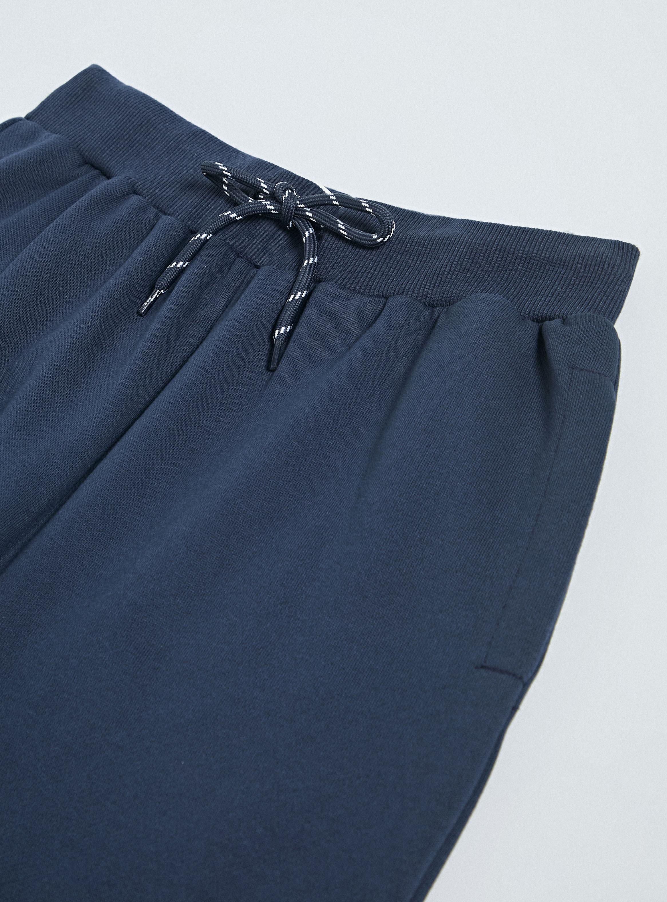 Pantalón Buzo Niña Azul Marino Tallas S-M-L-Xl-2