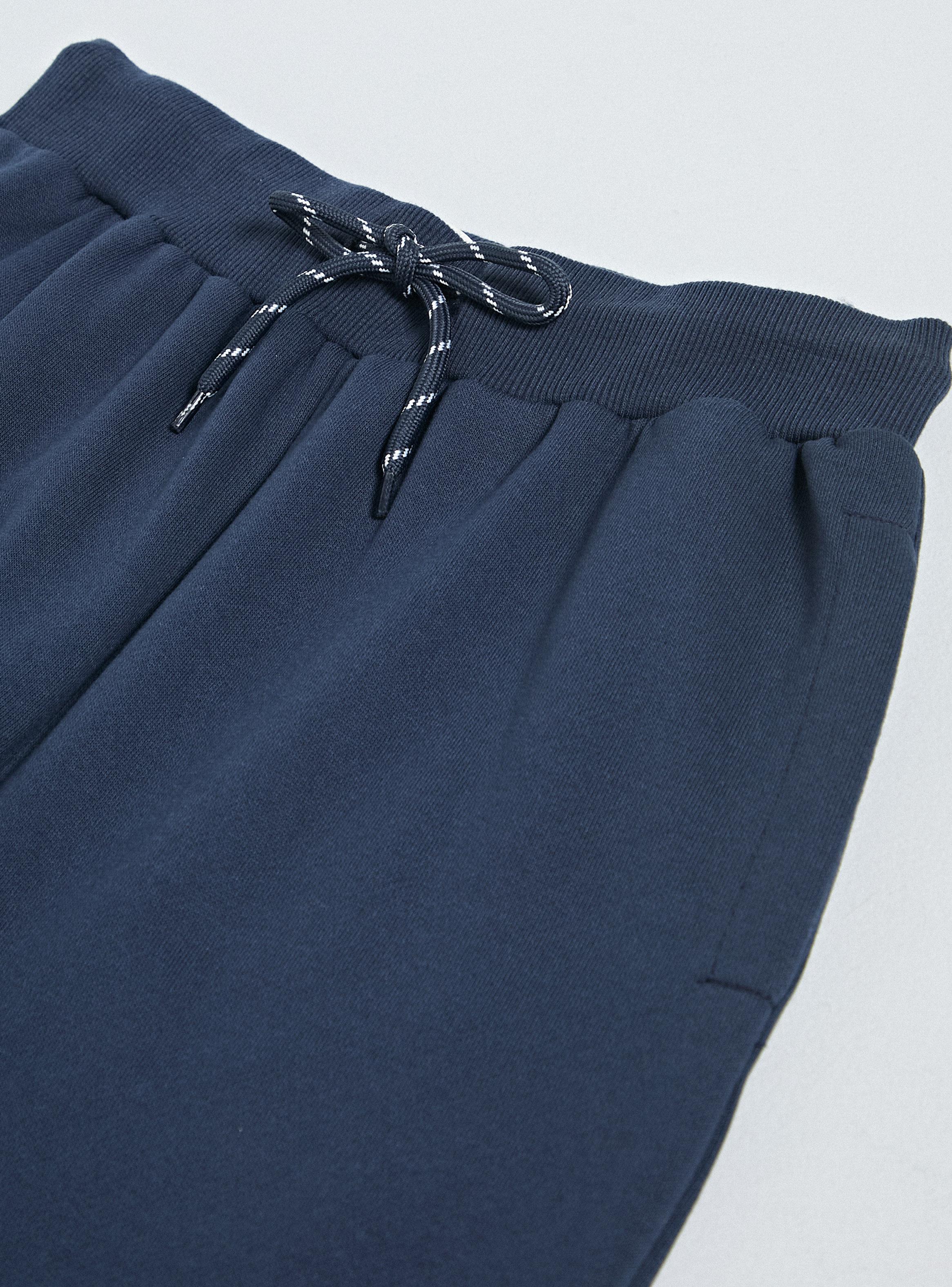 Pantalón Buzo Niña Azul Marino Tallas S-M-L-Xl-3