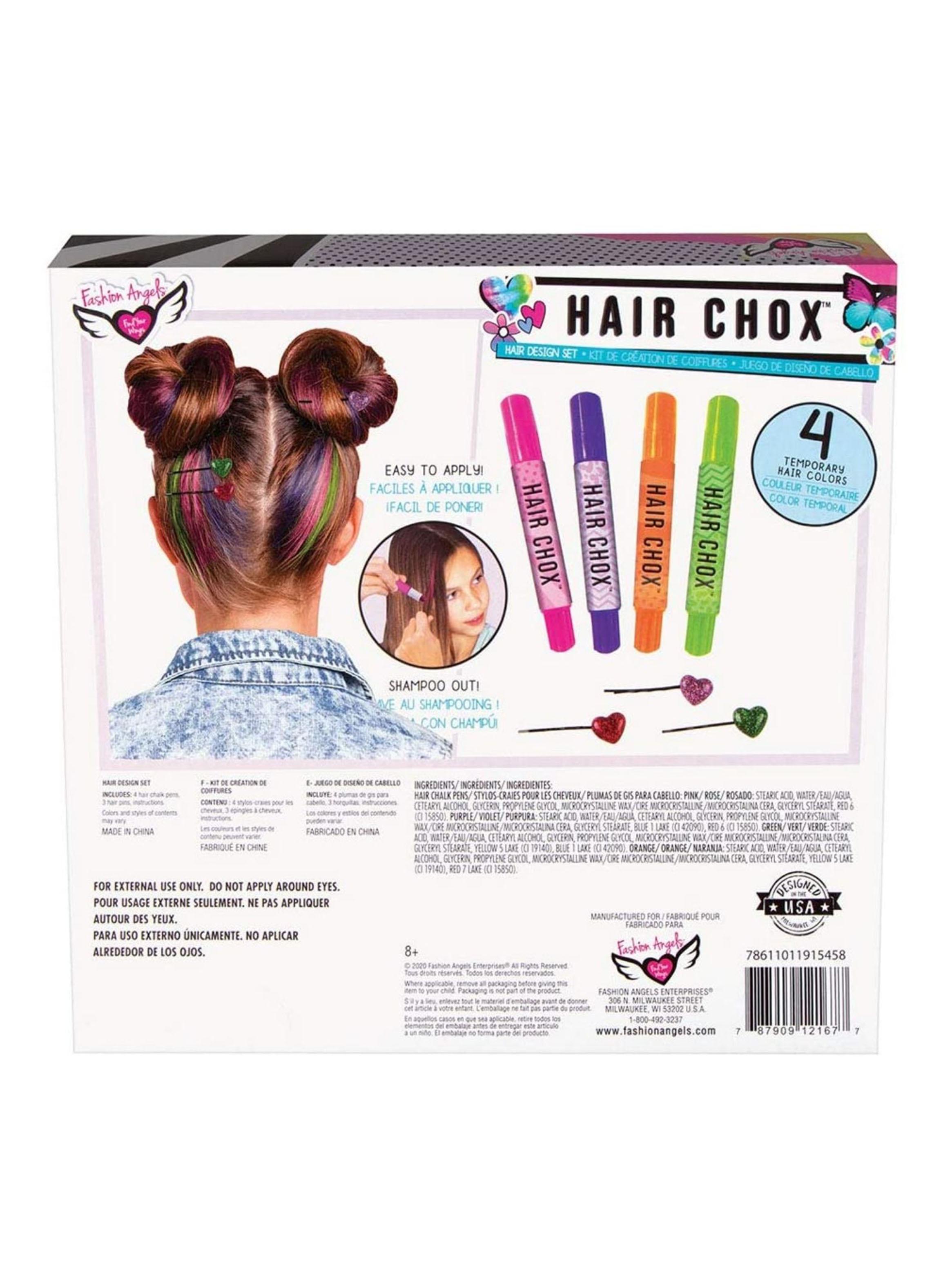 Juego de Diseño de Cabello 4 Colores-2