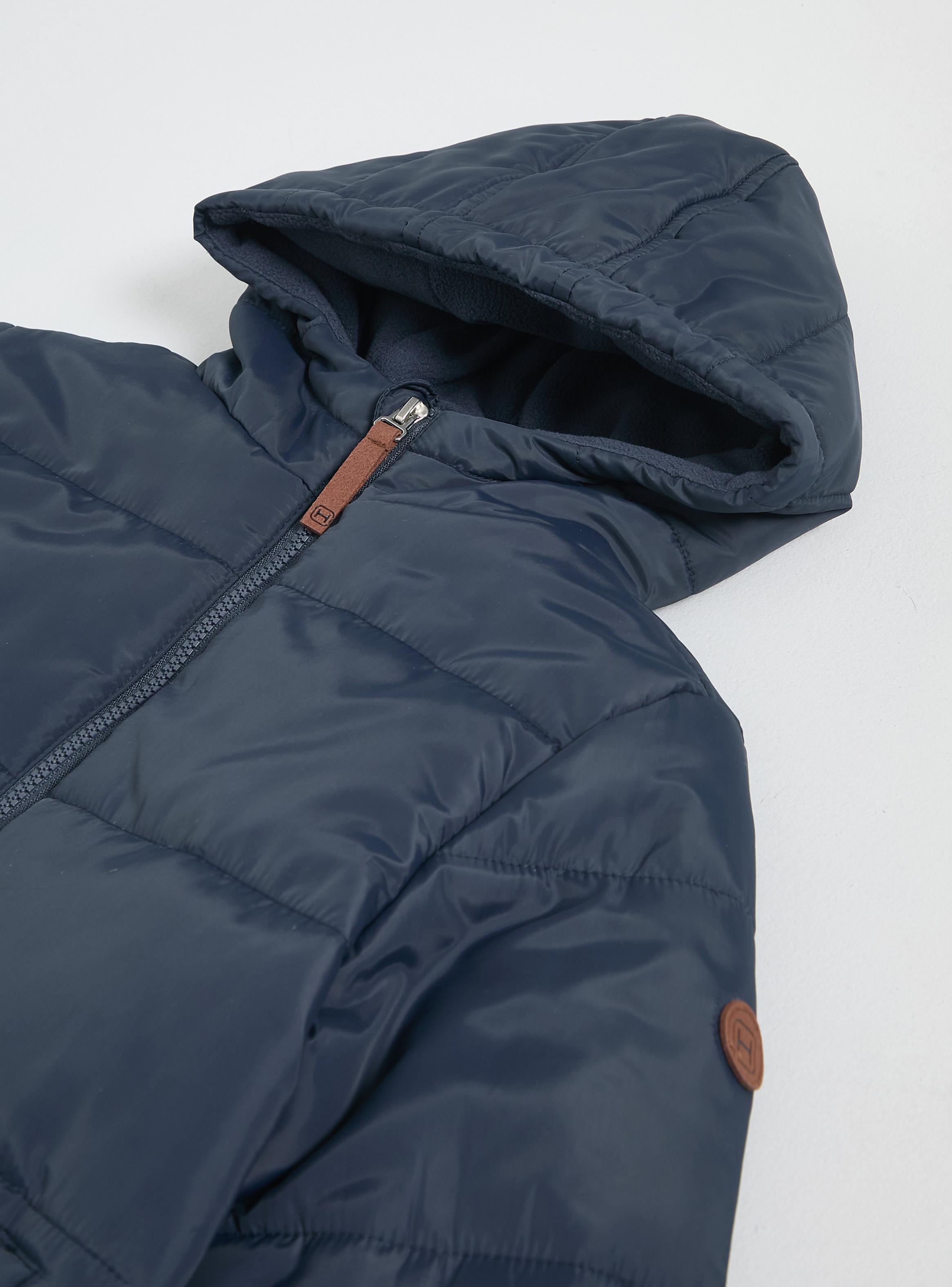 Parka Azul Niño Talla 6 a 10-3