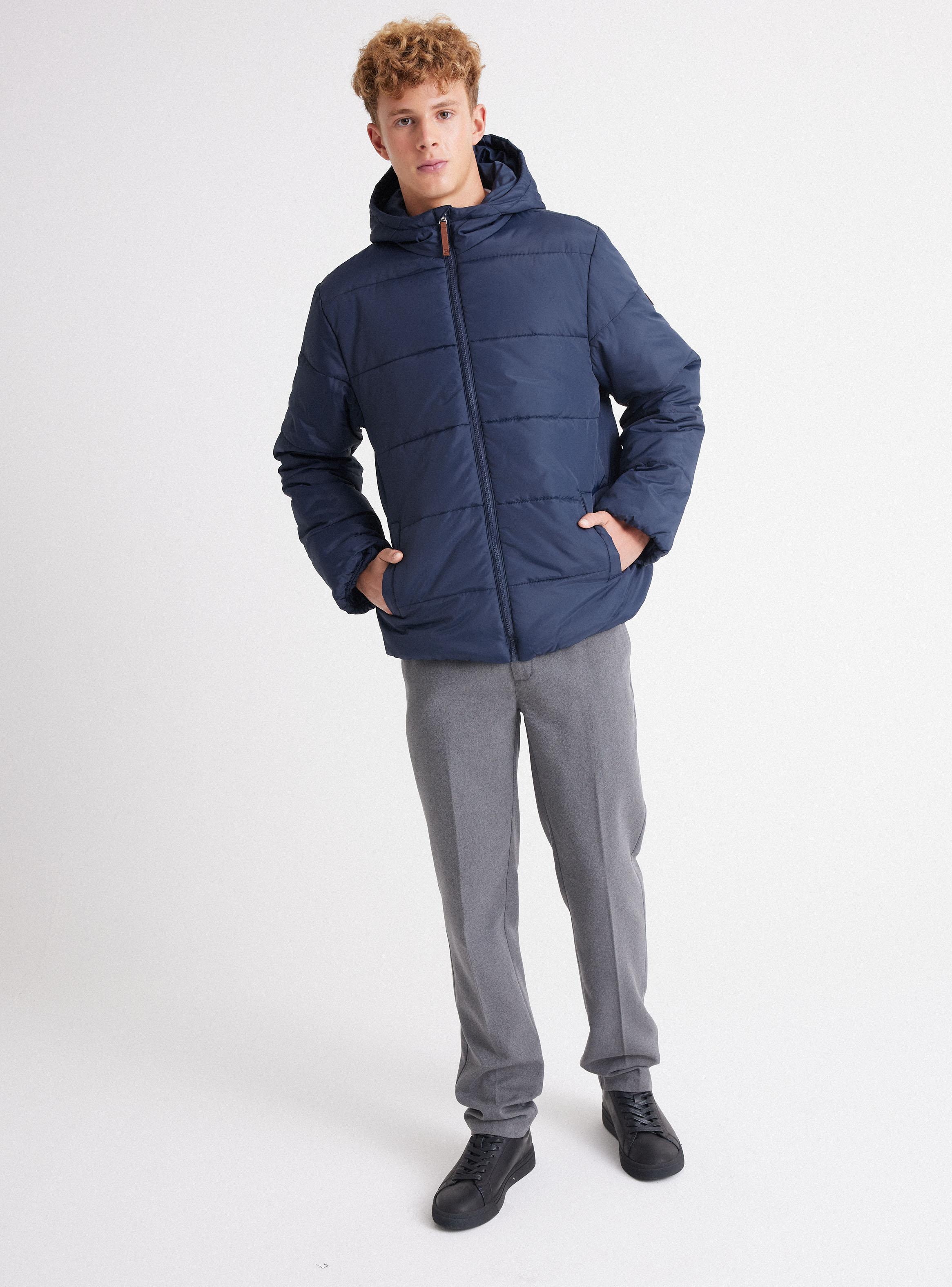 Parka Azul Niño Talla S A Xl-3