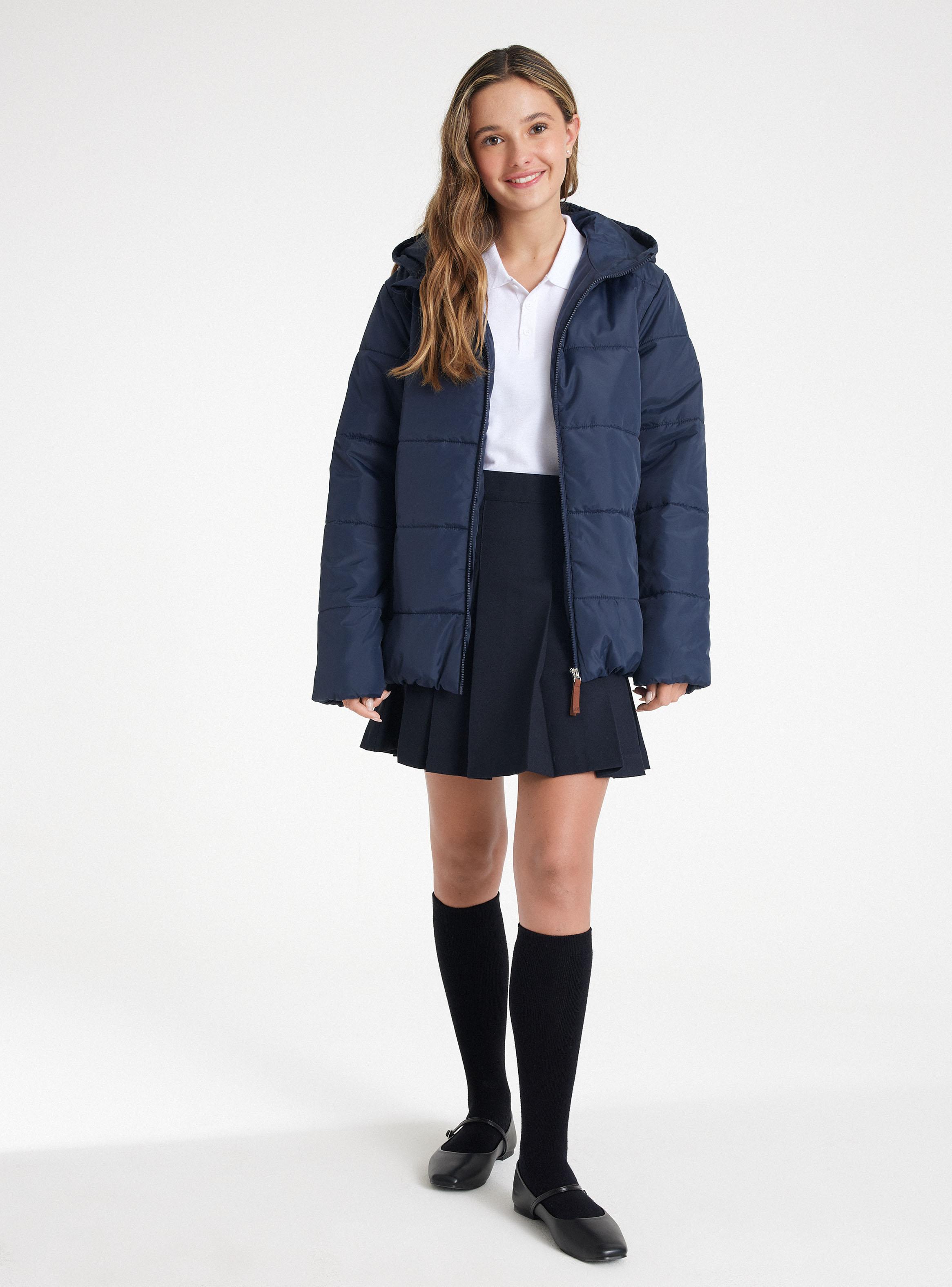 Parka Azul Niña Talla S A Xl-3