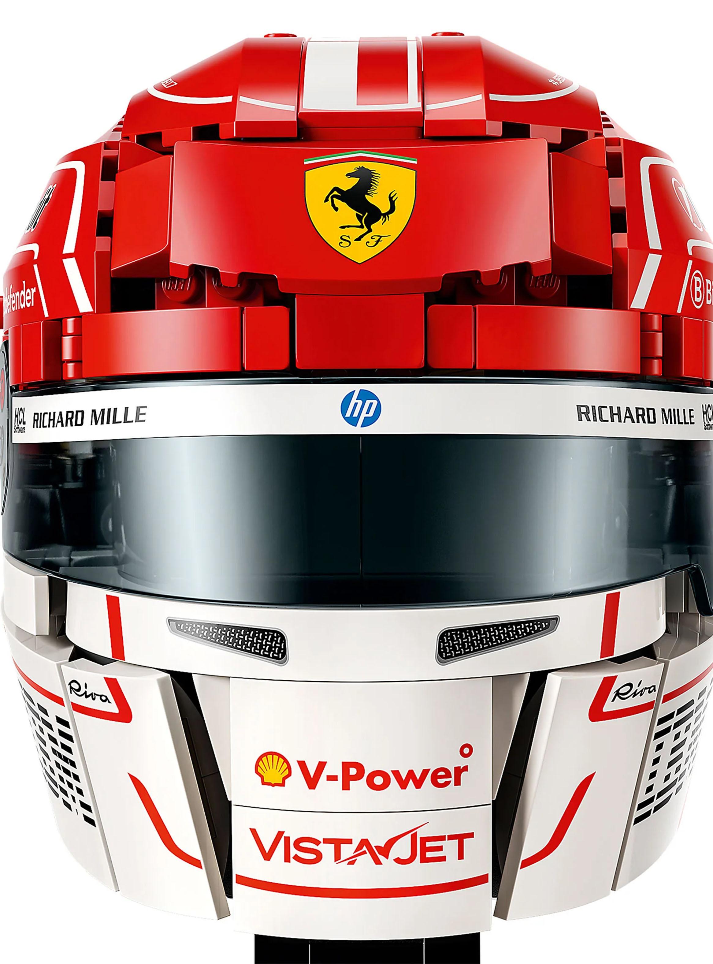 Lego Casco Charles Lecler Ferrari 886 Piezas-3
