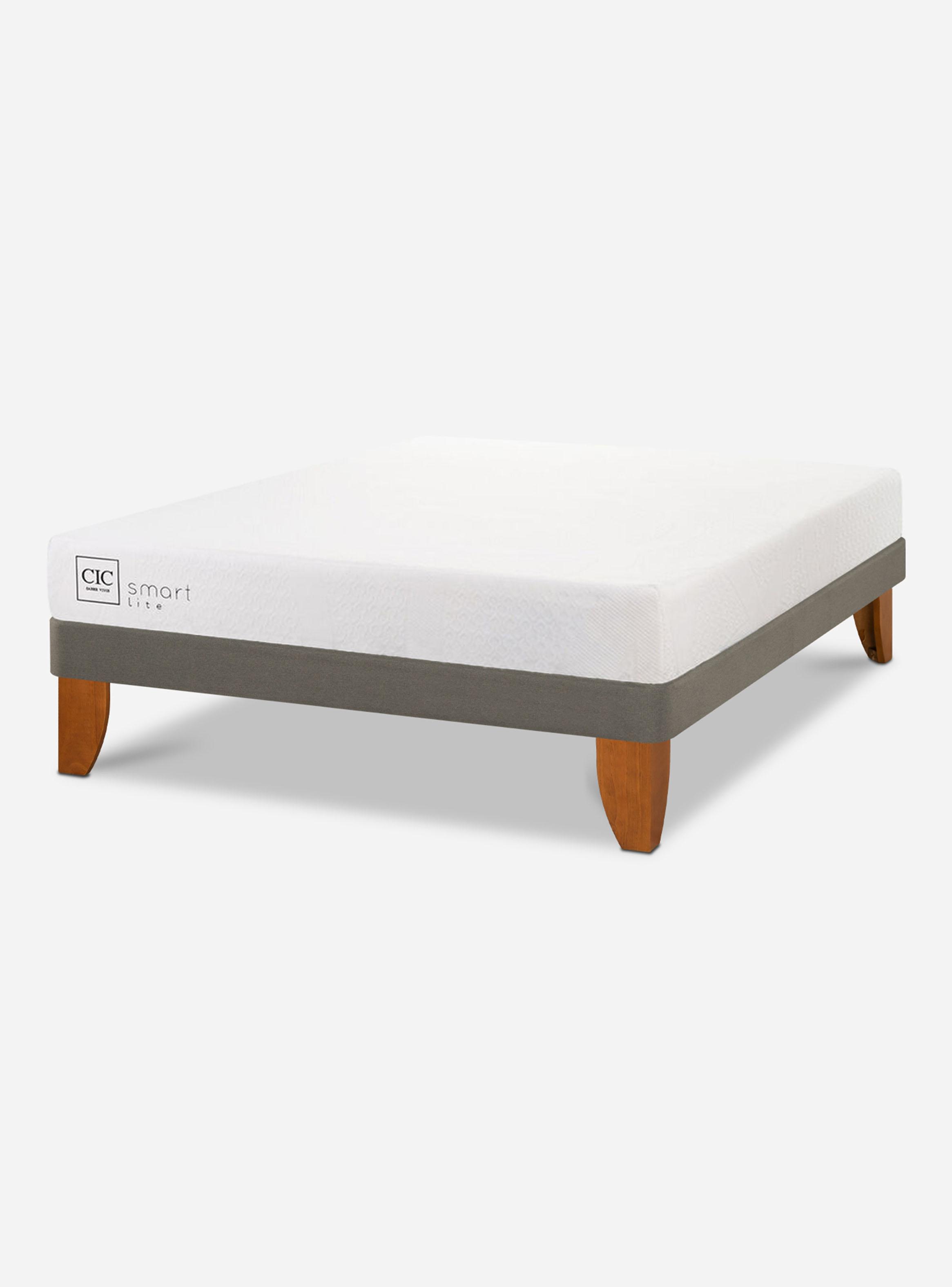 Cama Auropea Smart Lite Base Dividida 2 Plazas-0