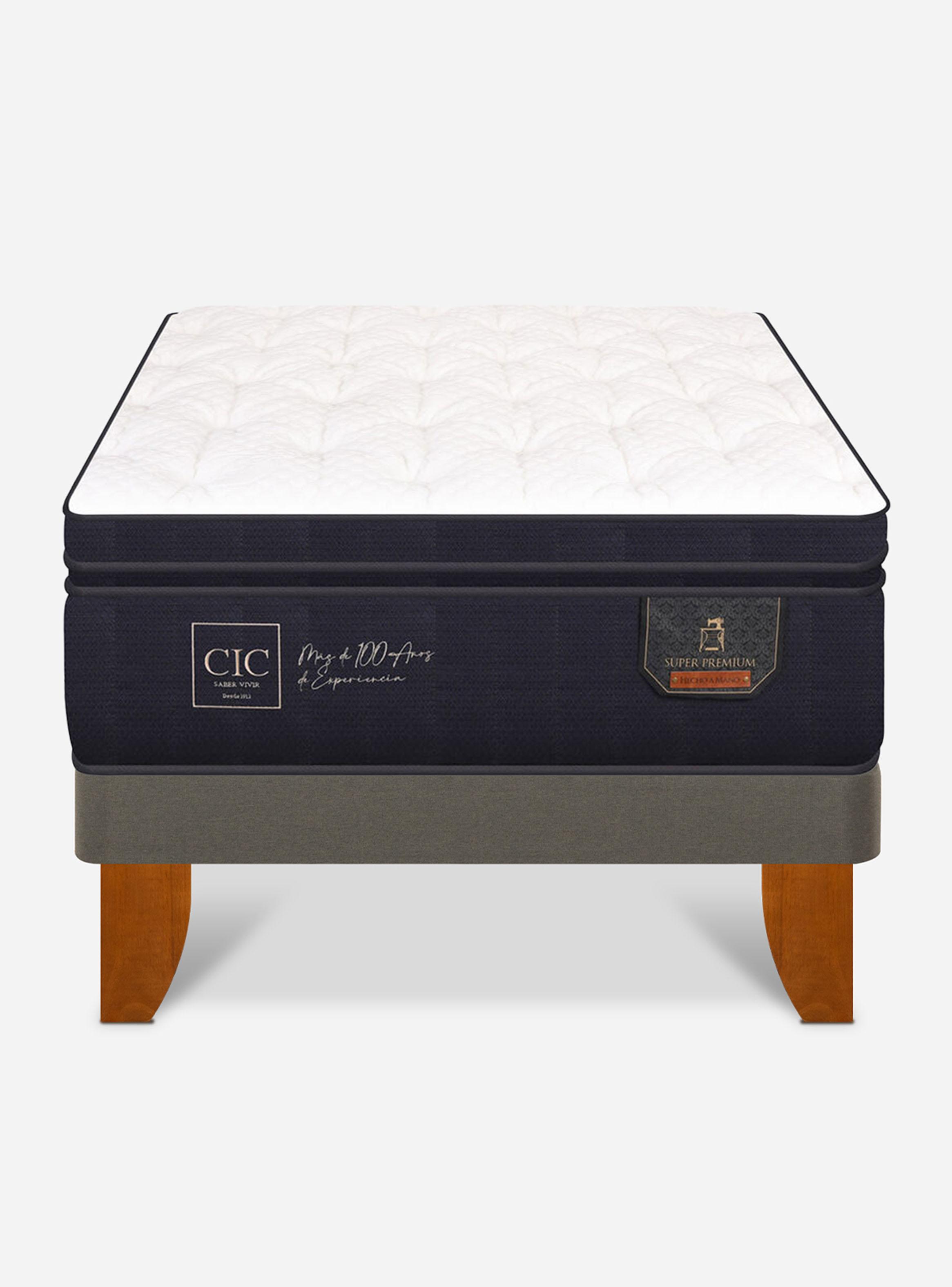 Cama Europea Super Premium Base Normal 1.5 Plazas-2