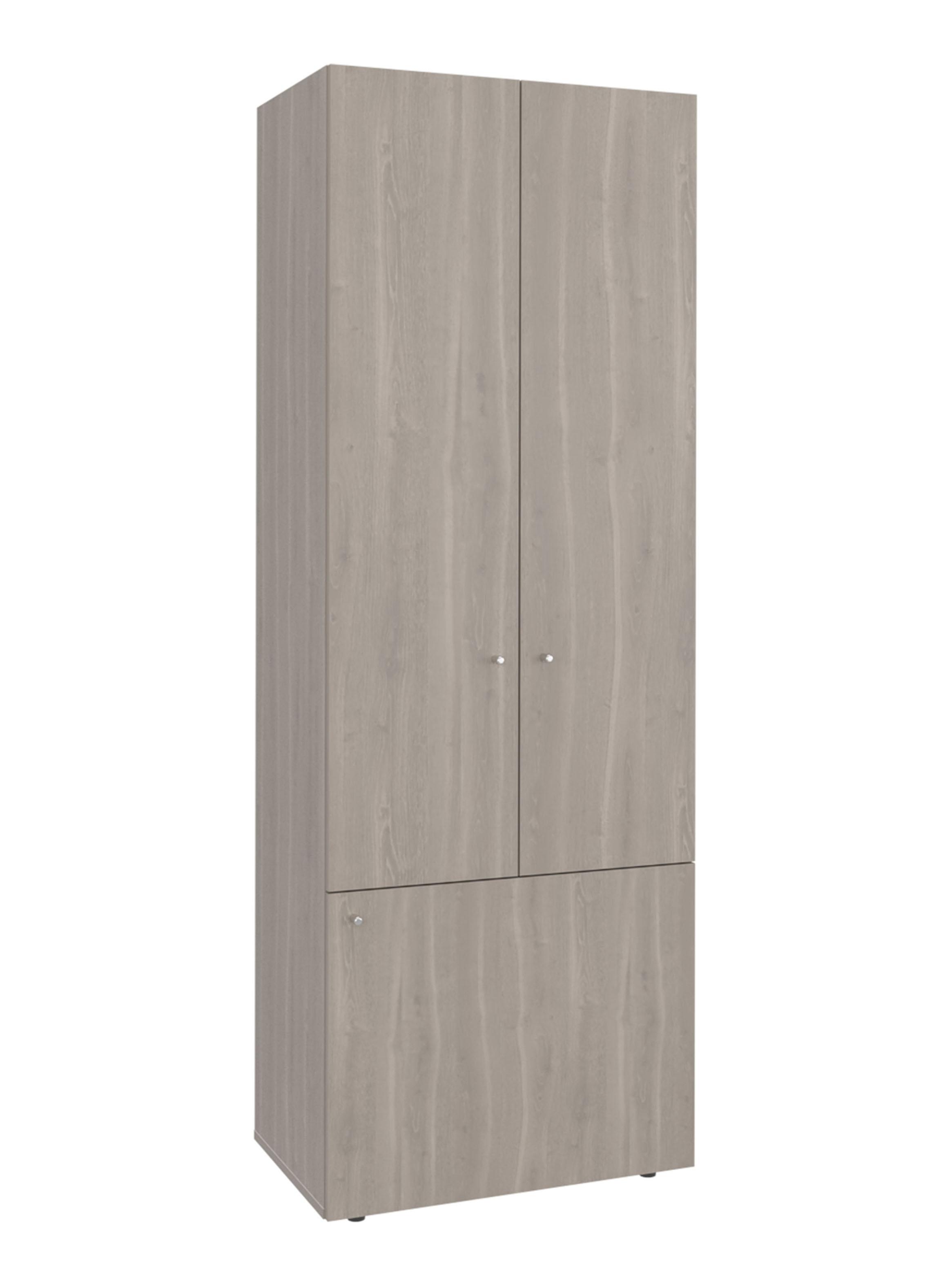 Combo Clóset 7 Puertas con Colgador + Módulo Superior 200x120x40.2 cm Bardolino-2