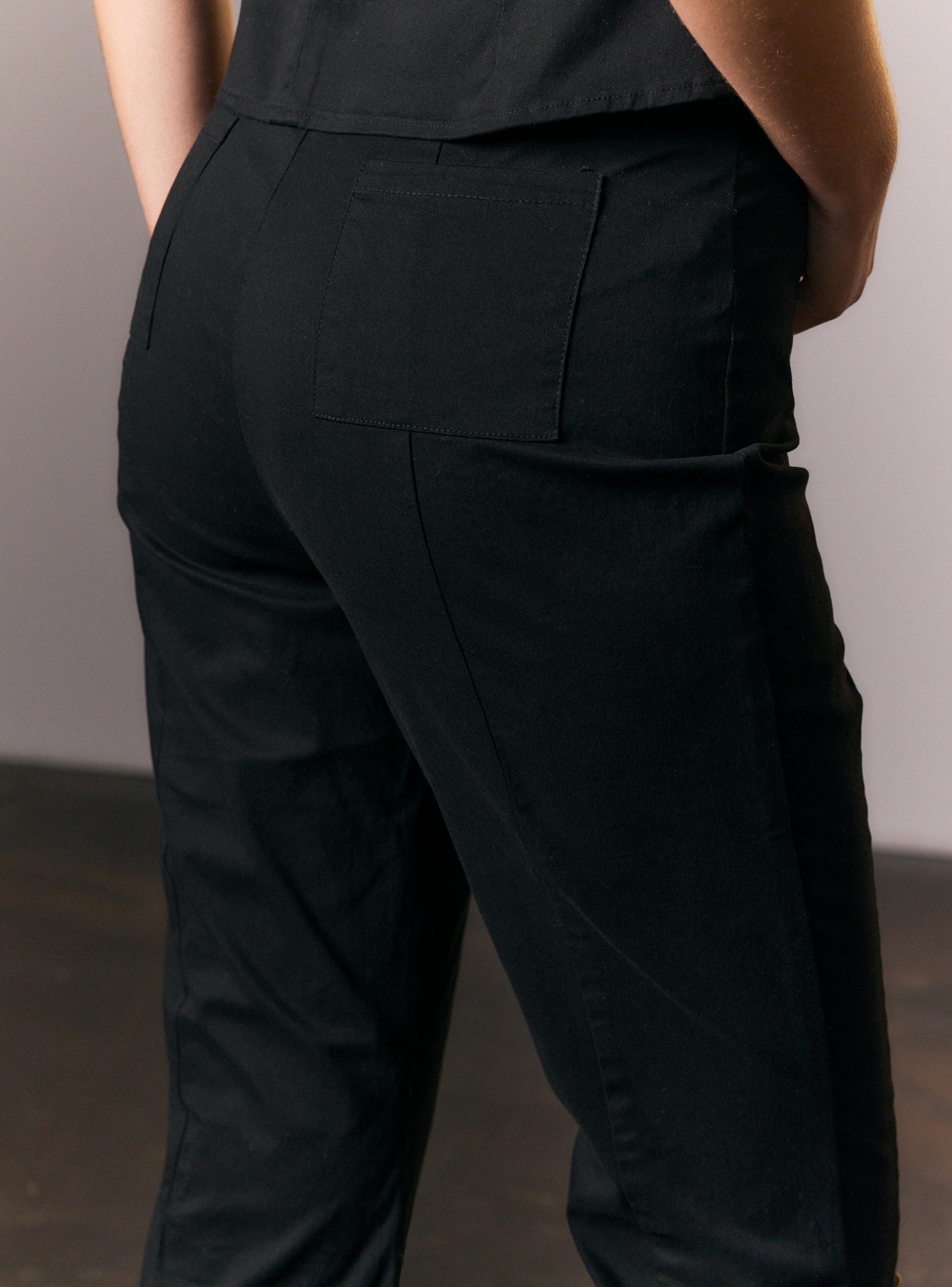 Pantalón Capri Botones Colaboración Antonia Fluxá-3