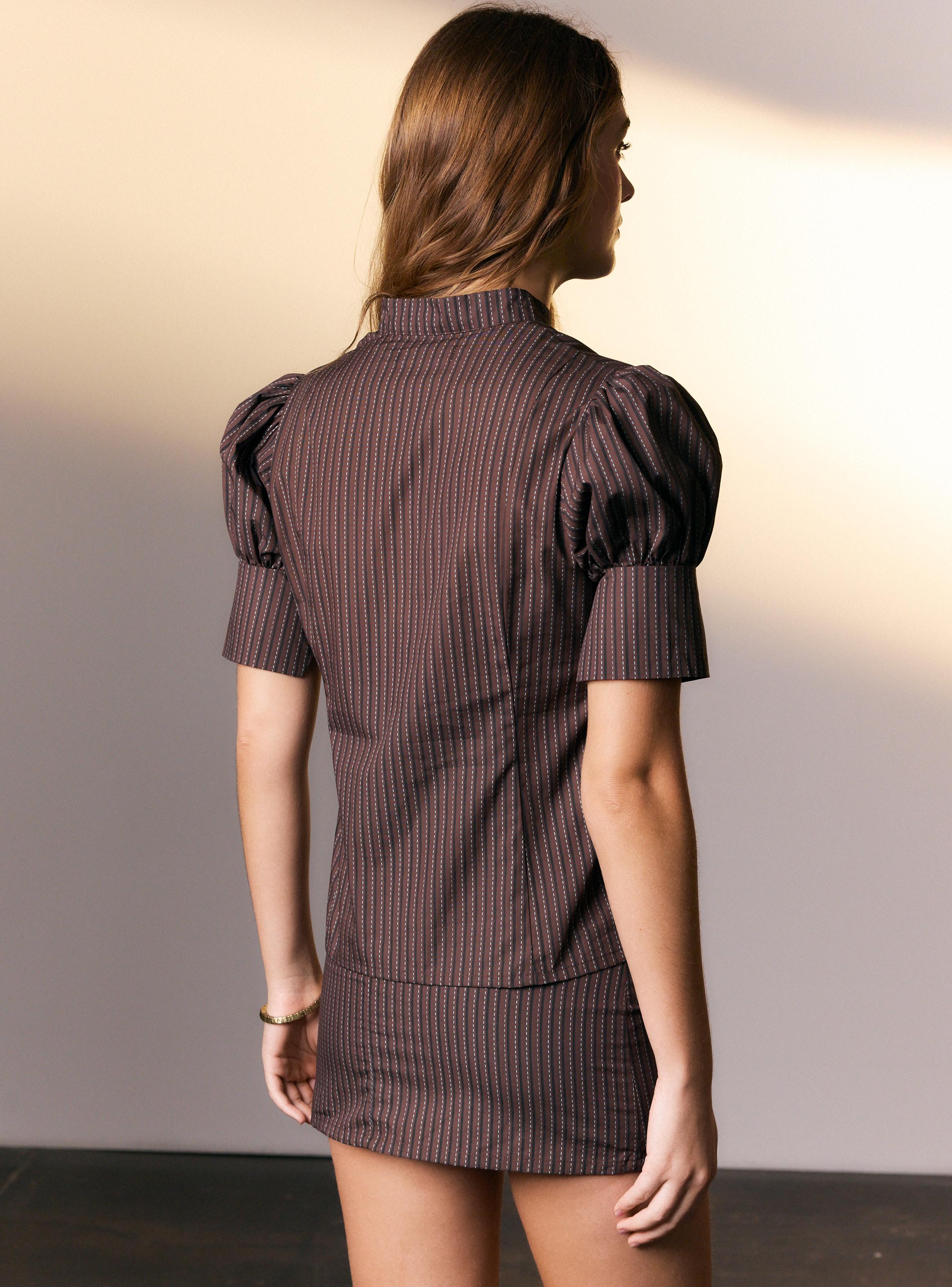 Blusa Manga Abullonada Colaboración Antonia Fluxá-1