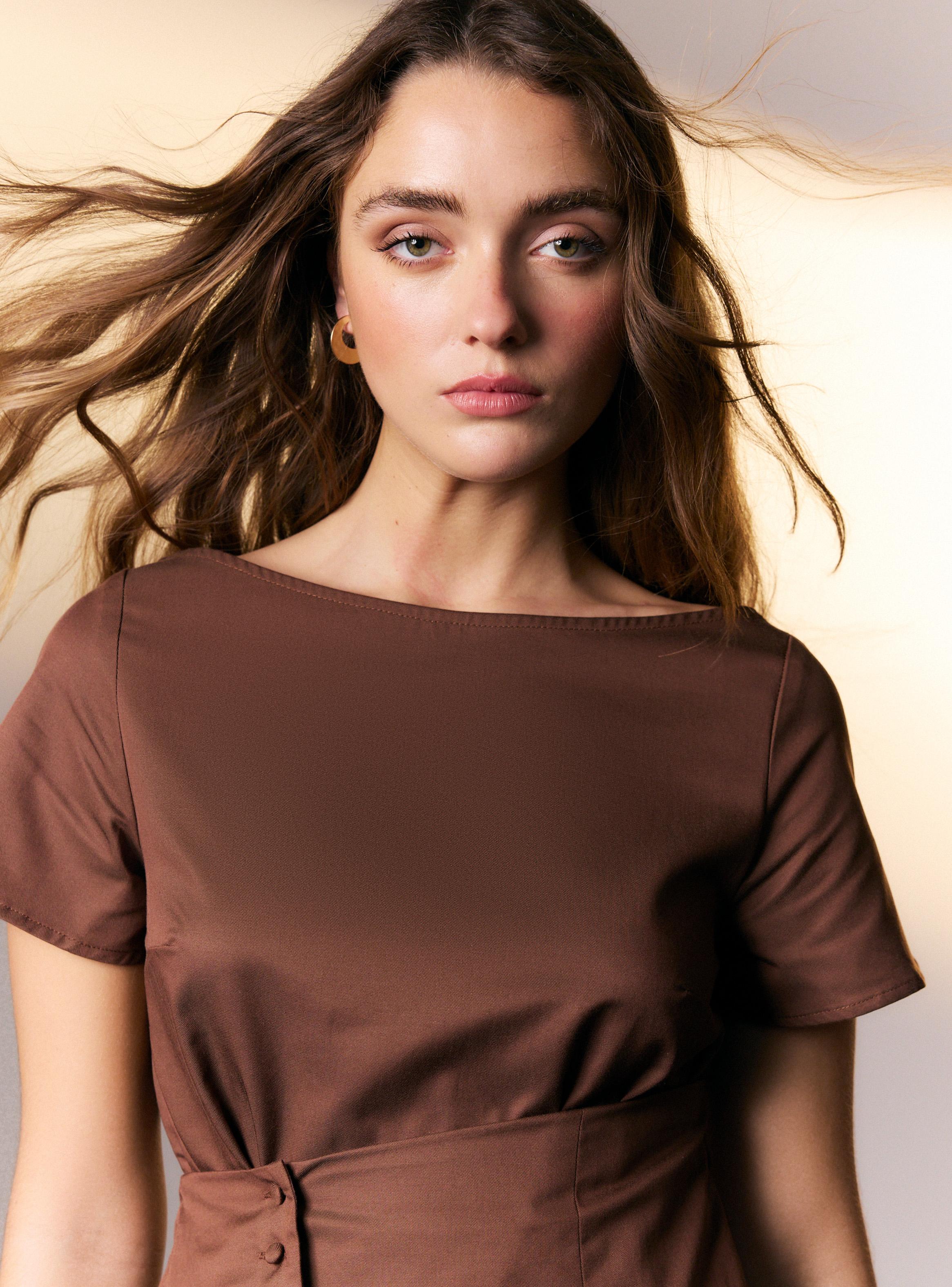 Blusa Detalle Envolvente Colaboración Antonia Fluxá-2