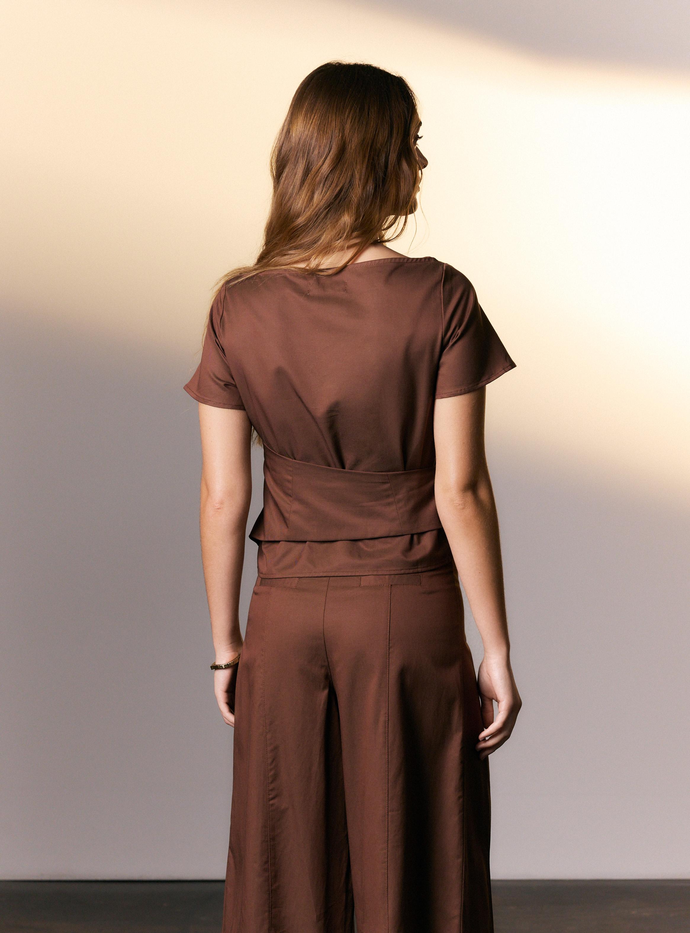 Blusa Detalle Envolvente Colaboración Antonia Fluxá-1