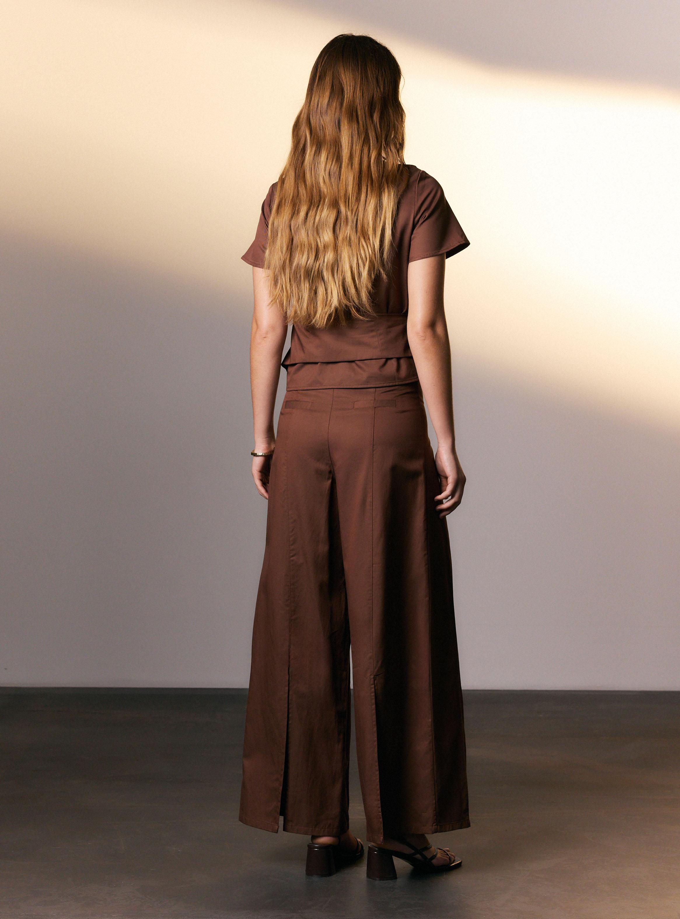 Pantalón con Abertura Trasera Colaboración Antonia Fluxá-5