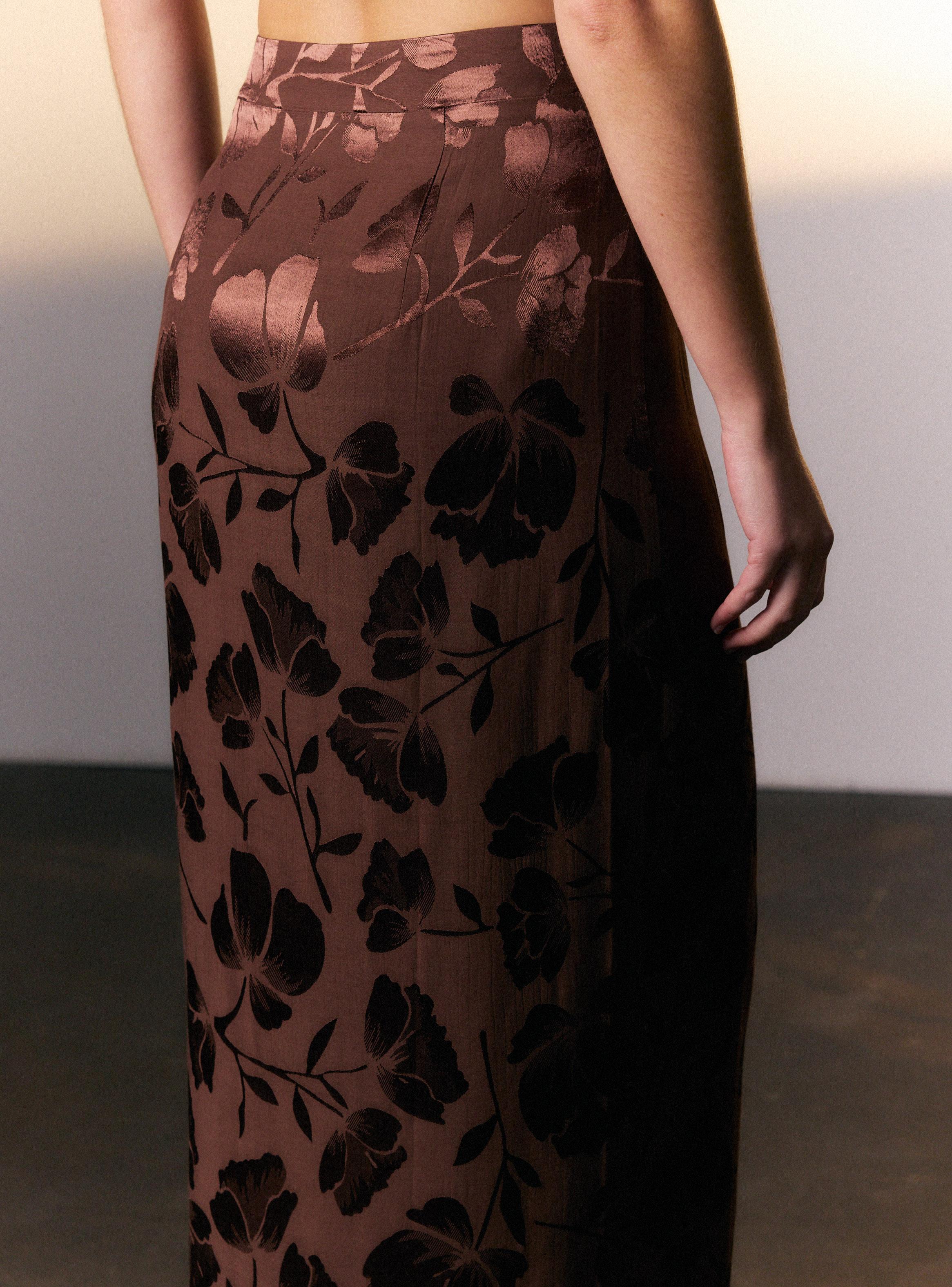 Falda Maxi Jacquard Colaboración Eliora-3
