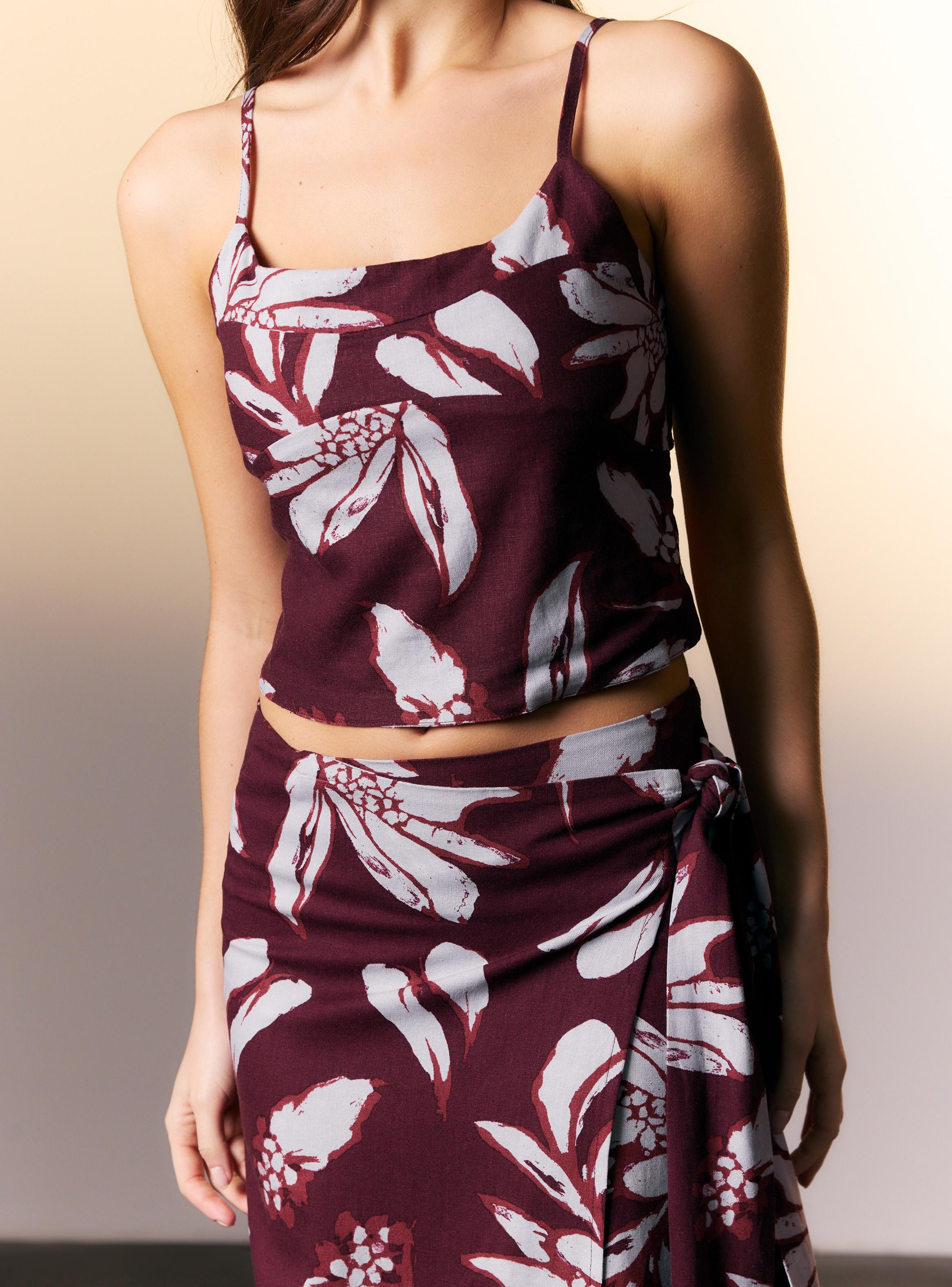 Blusa Estampada Look Lino Colaboración L'Ánima-2